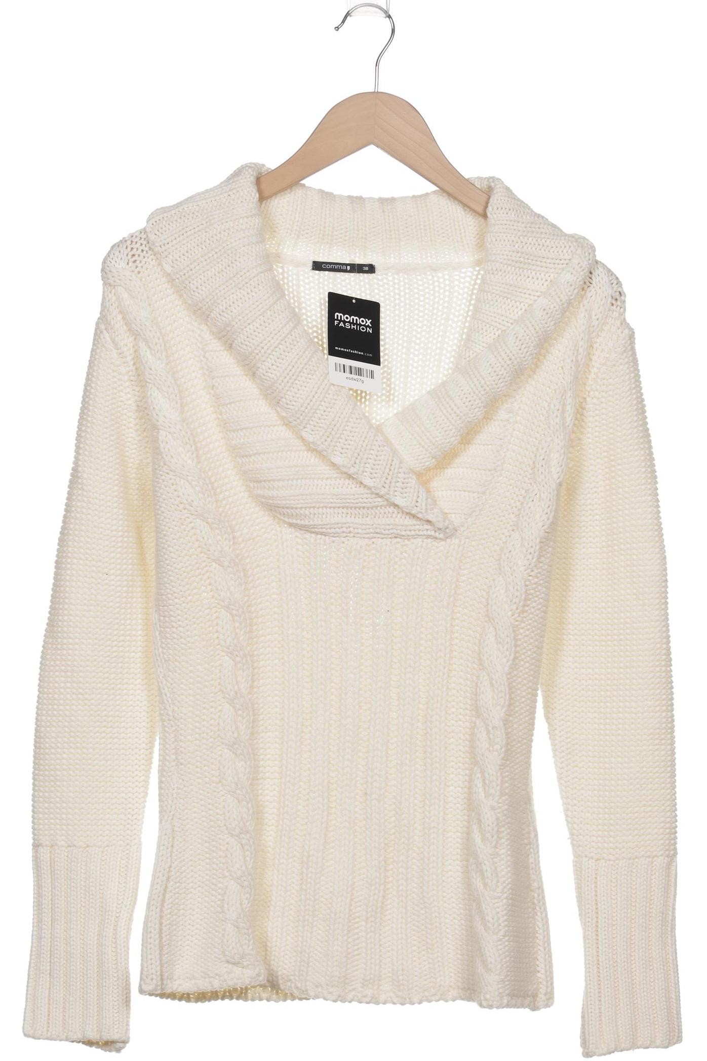 

Comma Damen Pullover, cremeweiß, Gr. 38