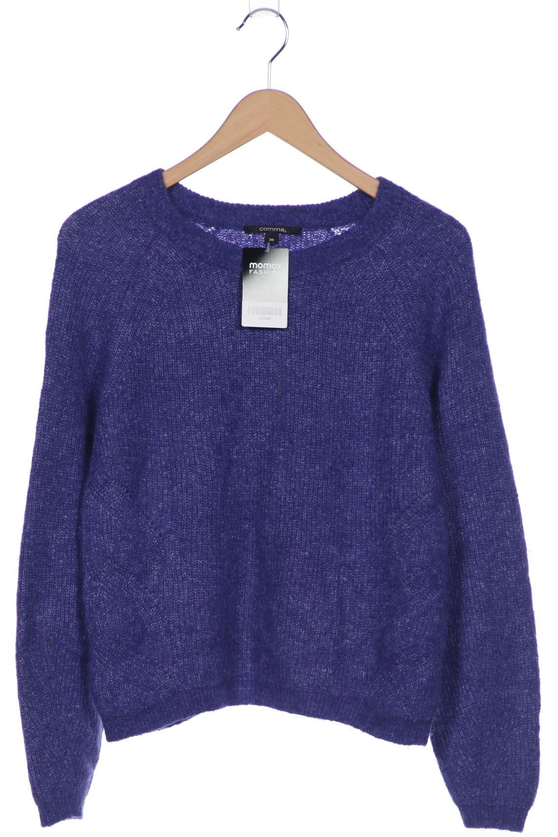 

Comma Damen Pullover, marineblau, Gr. 36