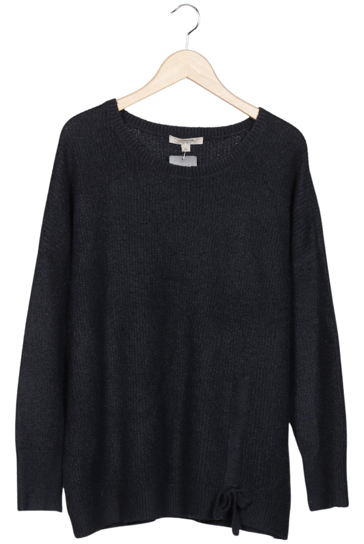 

Comma Damen Pullover, marineblau, Gr. 42