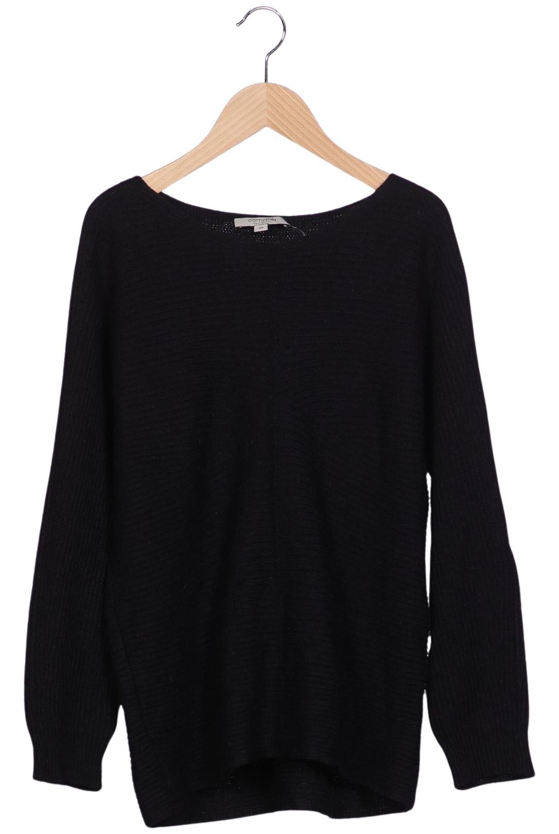 

Comma Damen Pullover, schwarz, Gr. 36