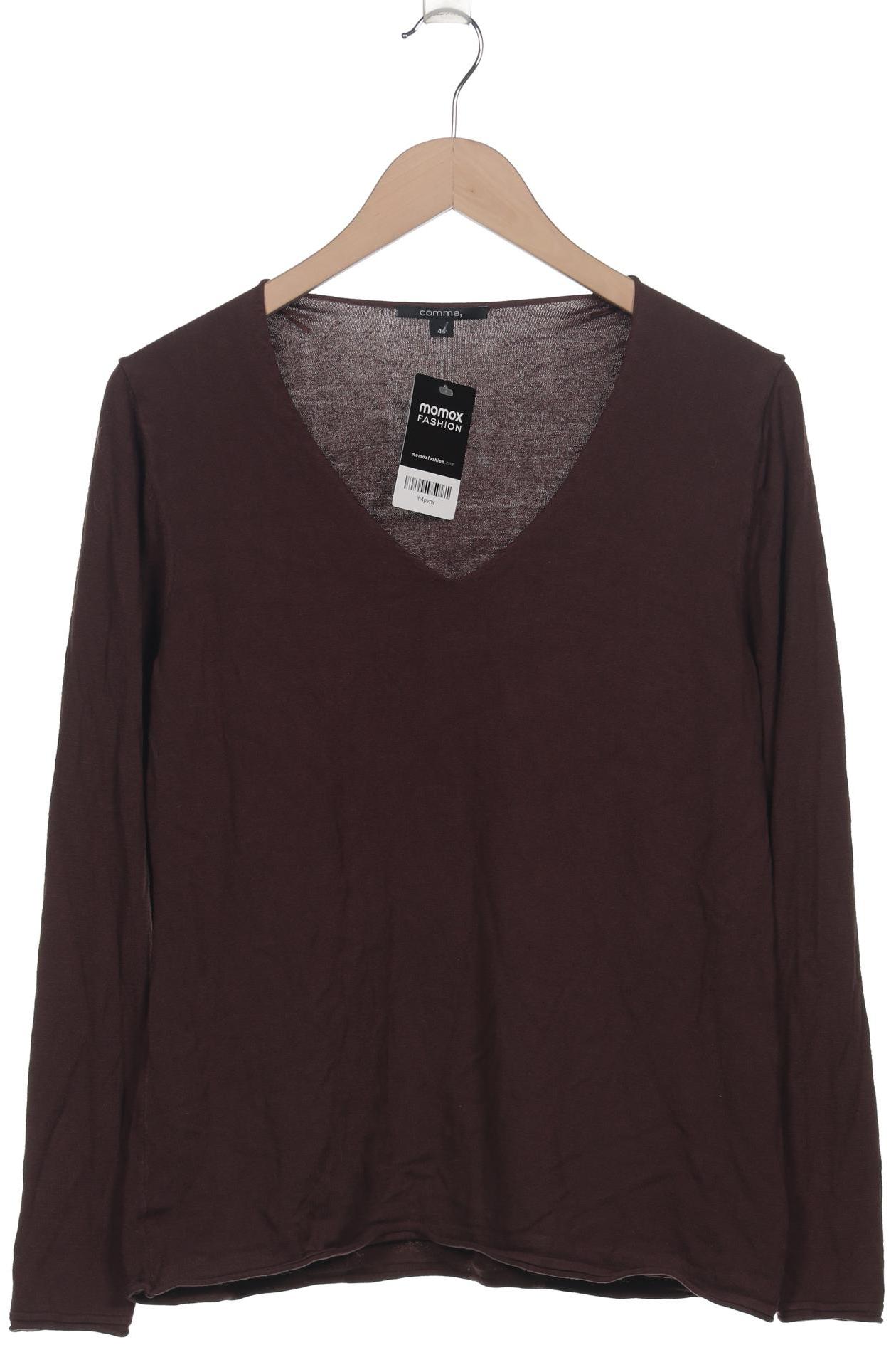 

Comma Damen Pullover, bordeaux, Gr. 44