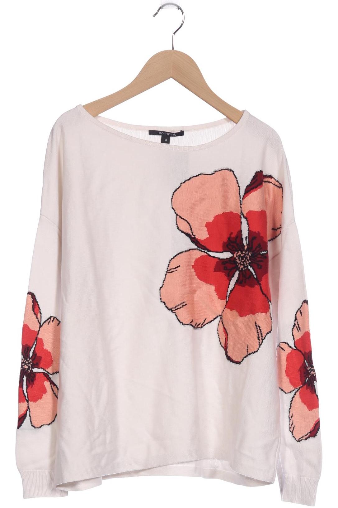 

Comma Damen Pullover, weiß, Gr. 38