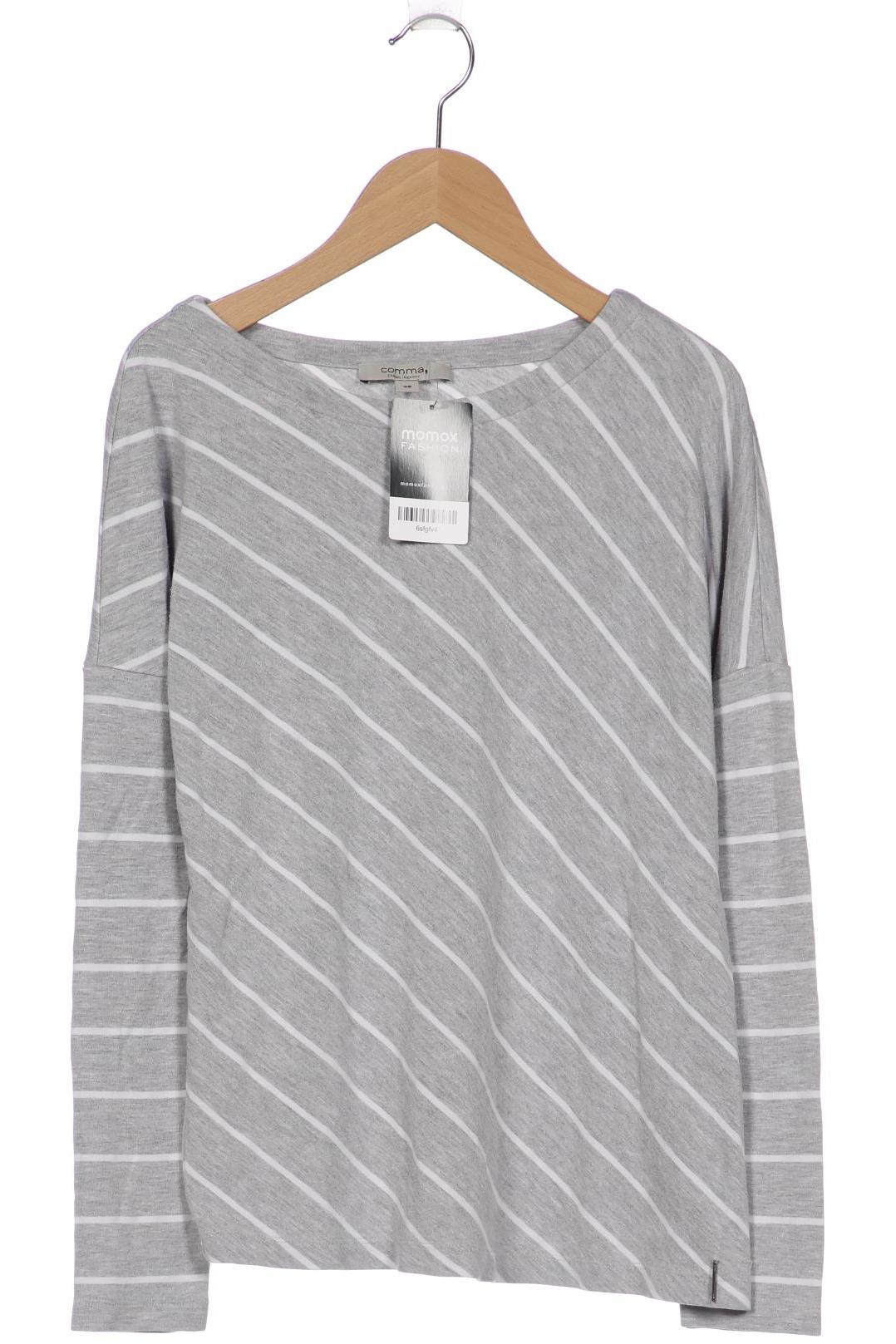 

Comma Damen Pullover, grau