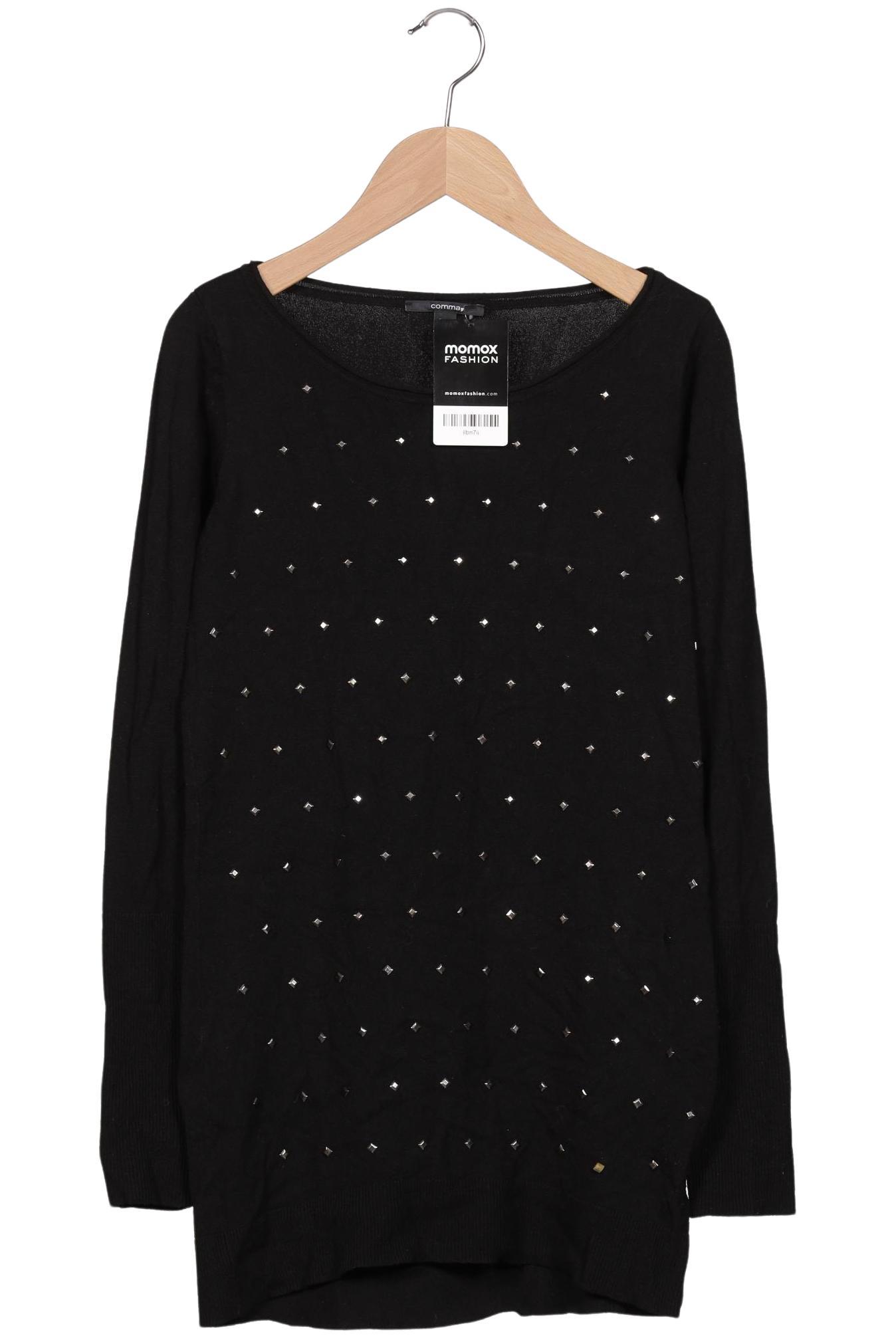 

Comma Damen Pullover, schwarz, Gr. 34