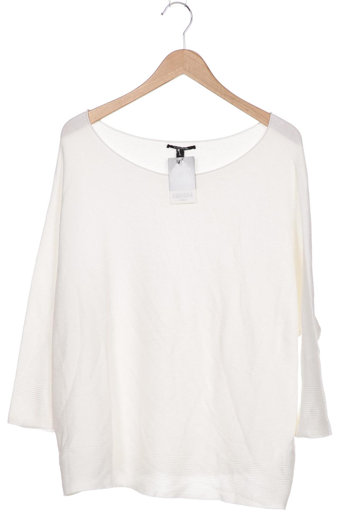 

Comma Damen Pullover, weiß