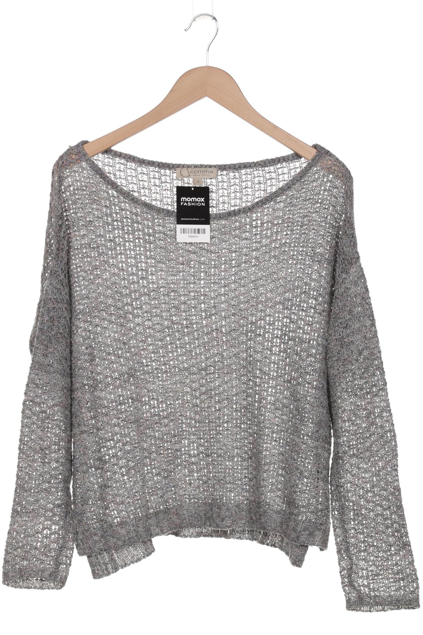 

Comma Damen Pullover, grau, Gr. 34