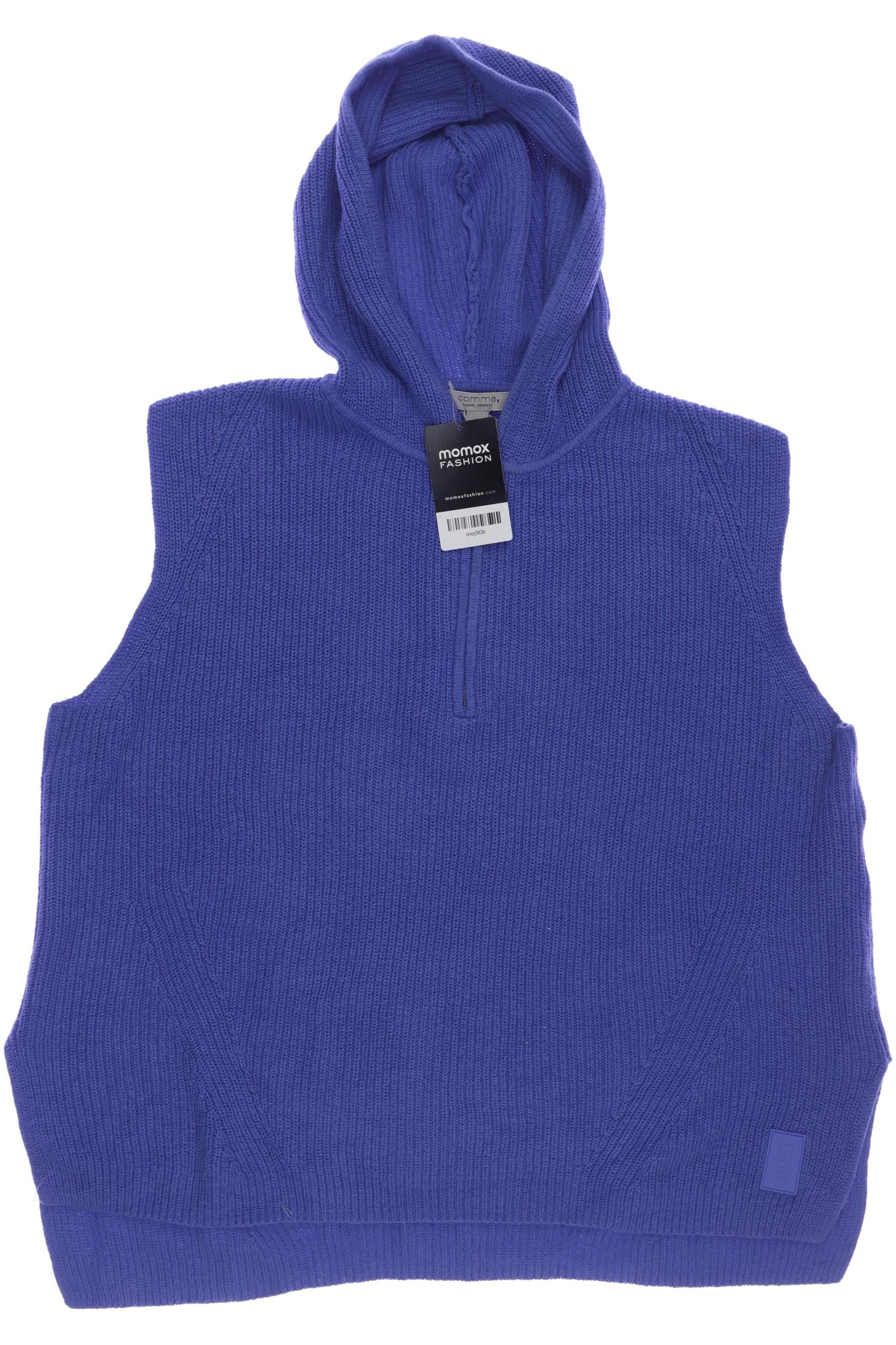 

Comma Damen Pullover, blau, Gr. 42