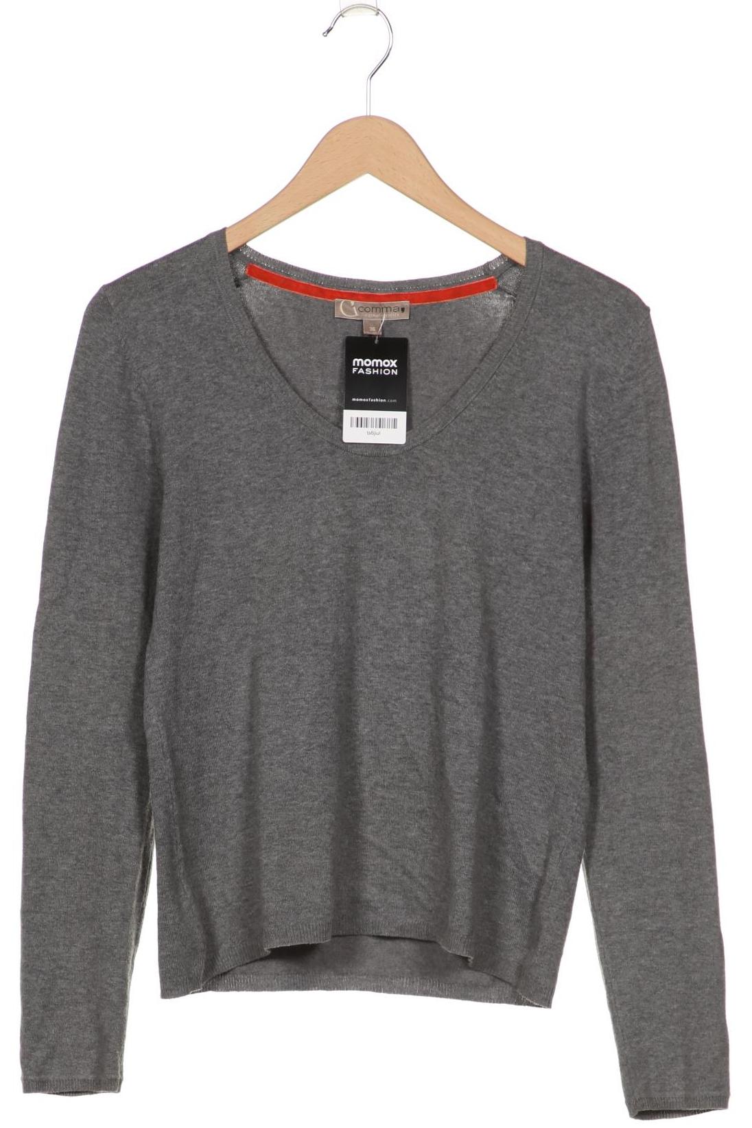 

Comma Damen Pullover, grau, Gr. 36