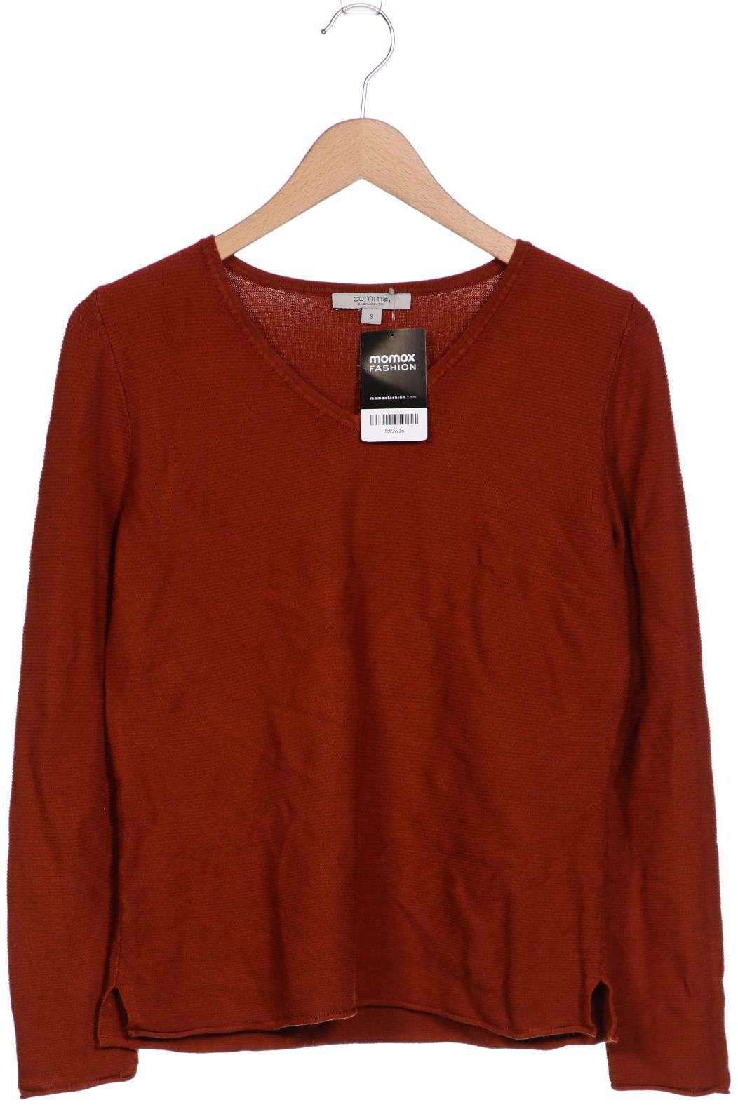 

Comma Damen Pullover, orange, Gr. 36