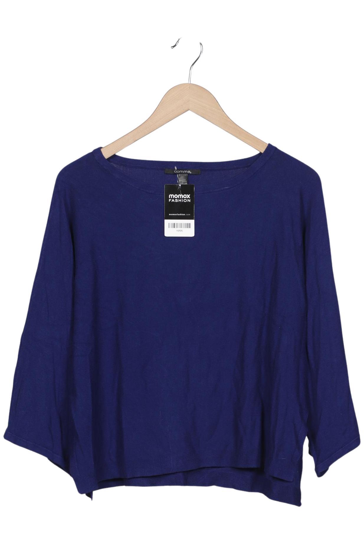 

Comma Damen Pullover, marineblau, Gr. 44