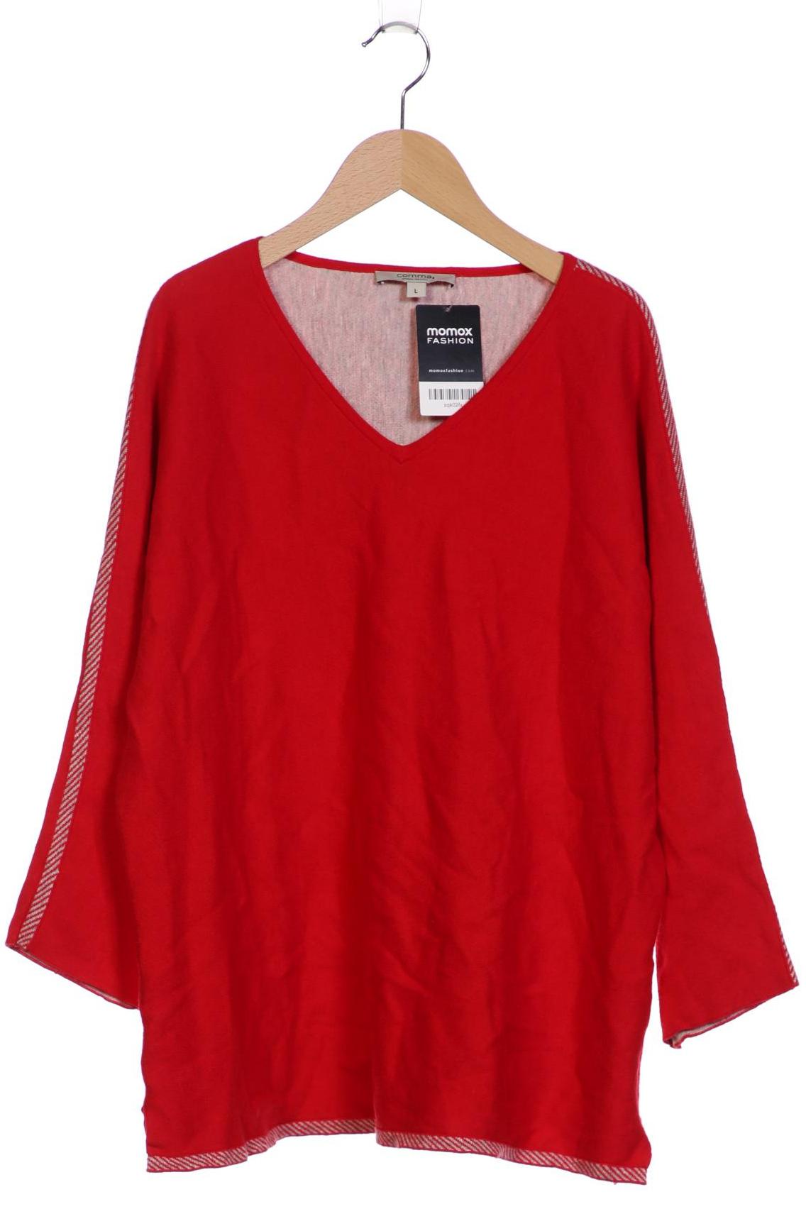 

Comma Damen Pullover, rot, Gr. 42