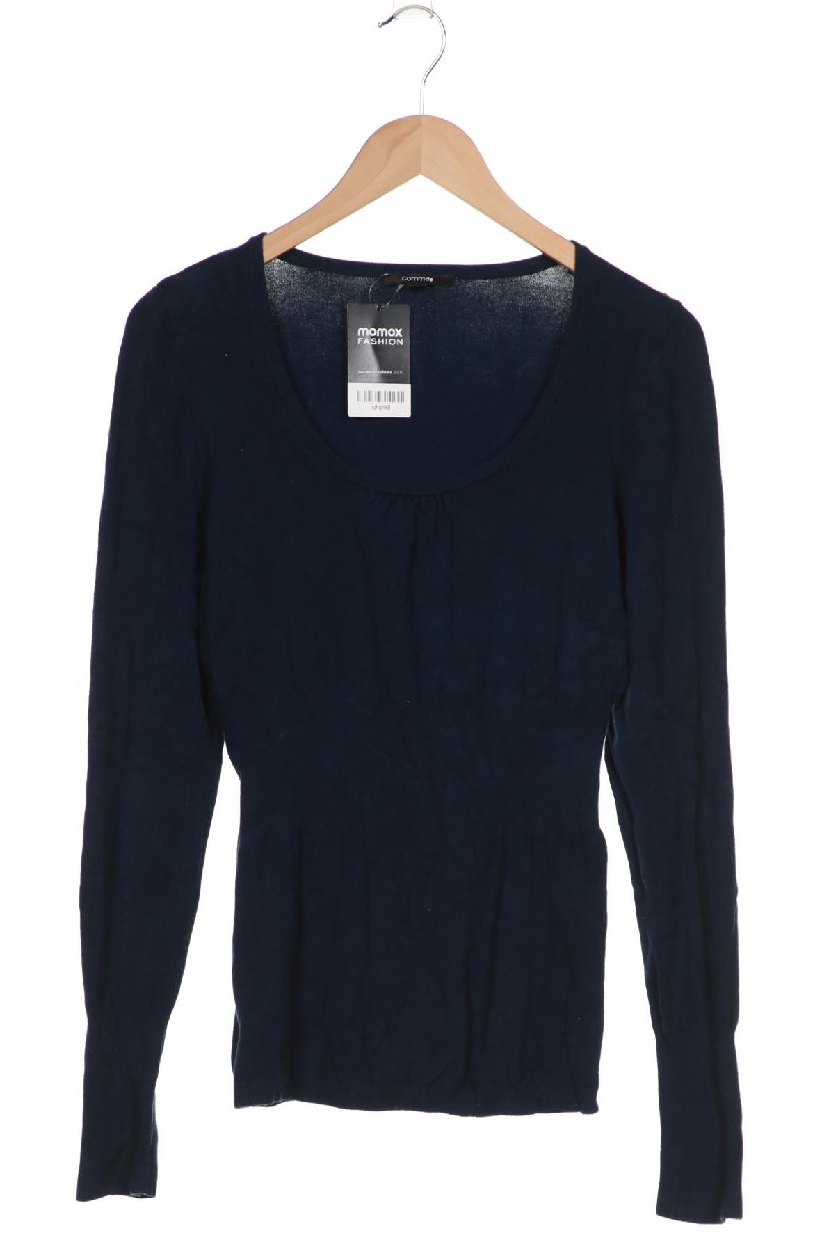 

Comma Damen Pullover, blau