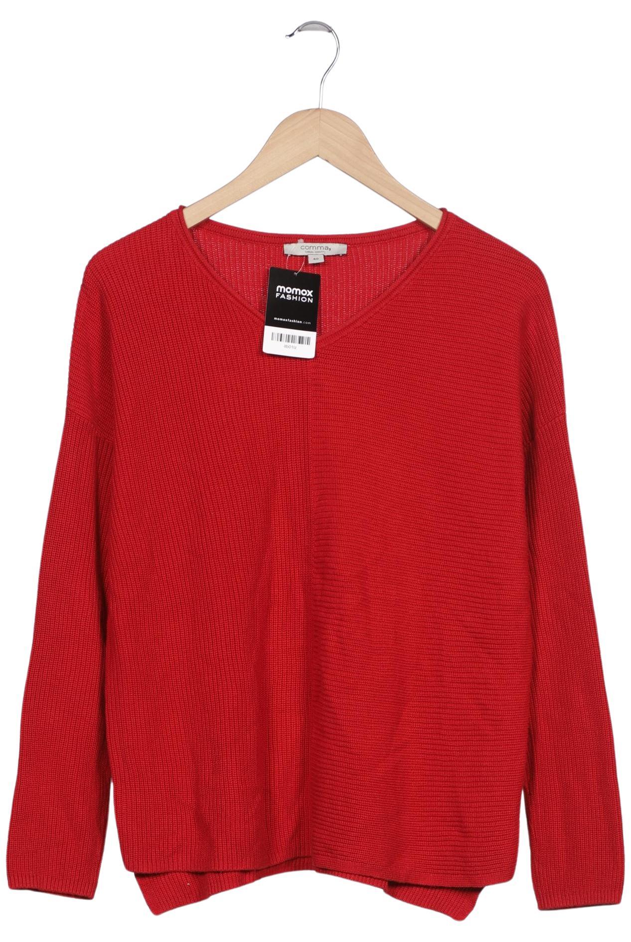 

Comma Damen Pullover, rot, Gr. 40