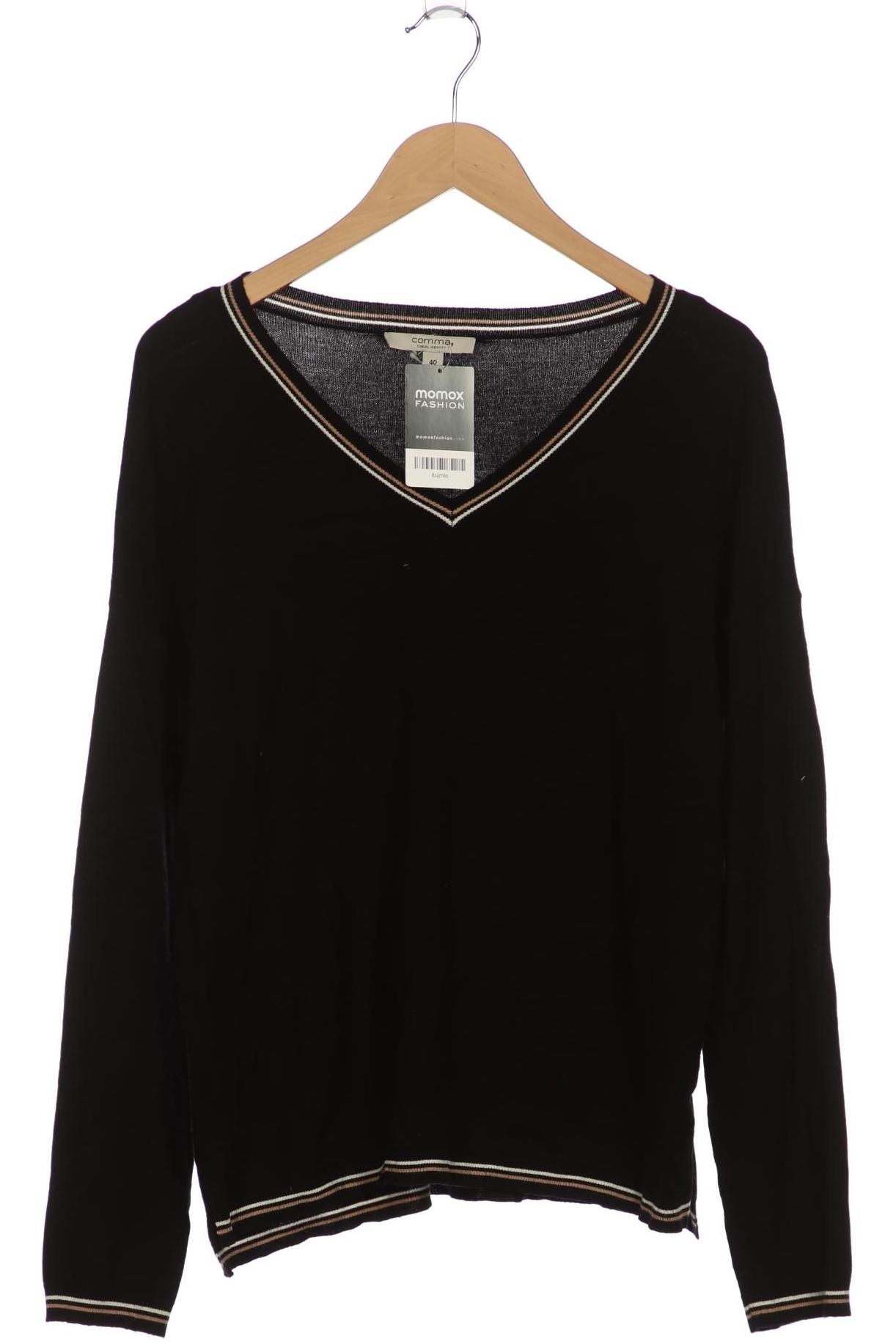 

Comma Damen Pullover, schwarz, Gr. 40