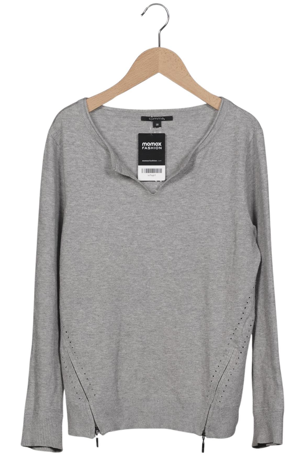 

Comma Damen Pullover, grau, Gr. 38