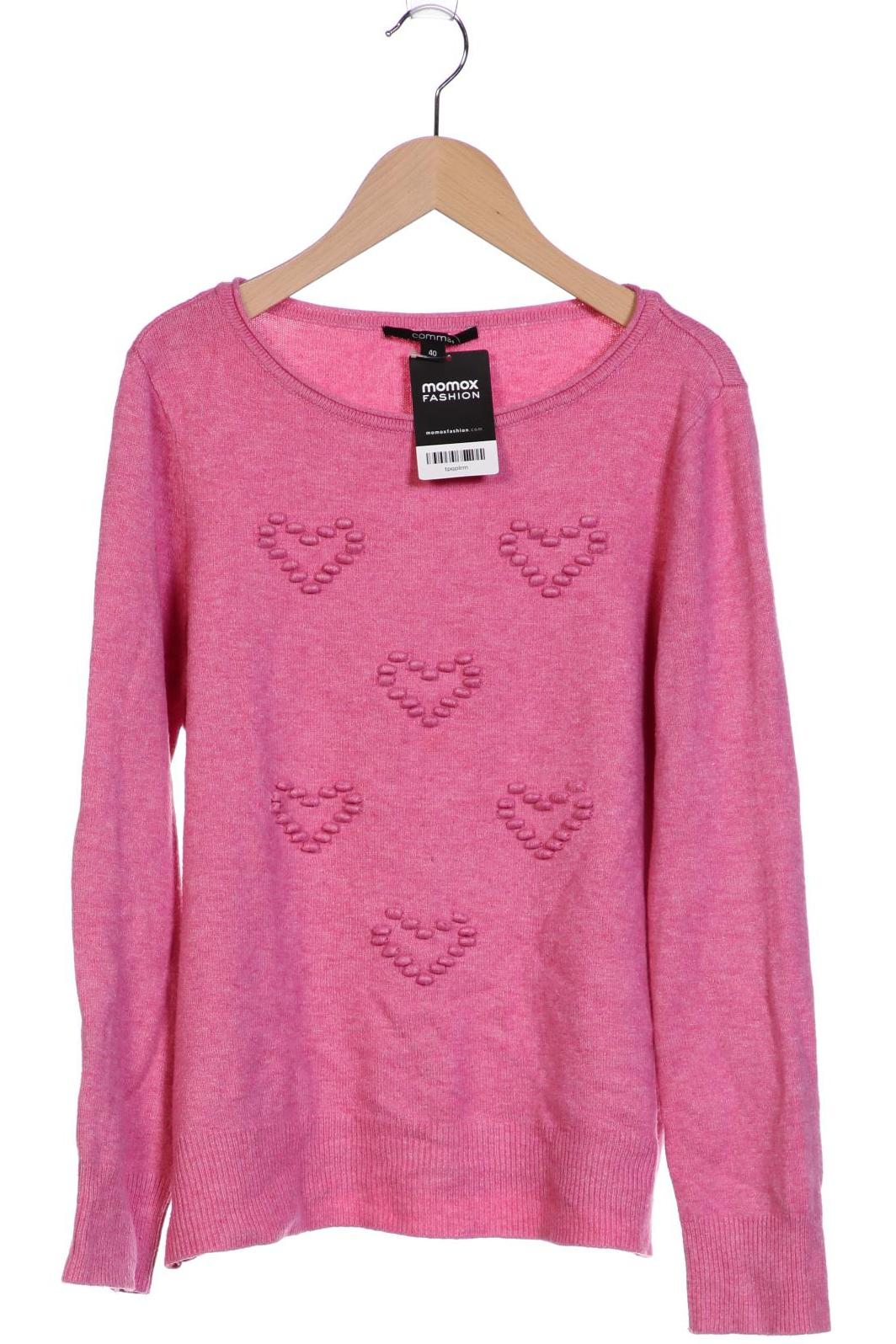 

Comma Damen Pullover, pink, Gr. 40