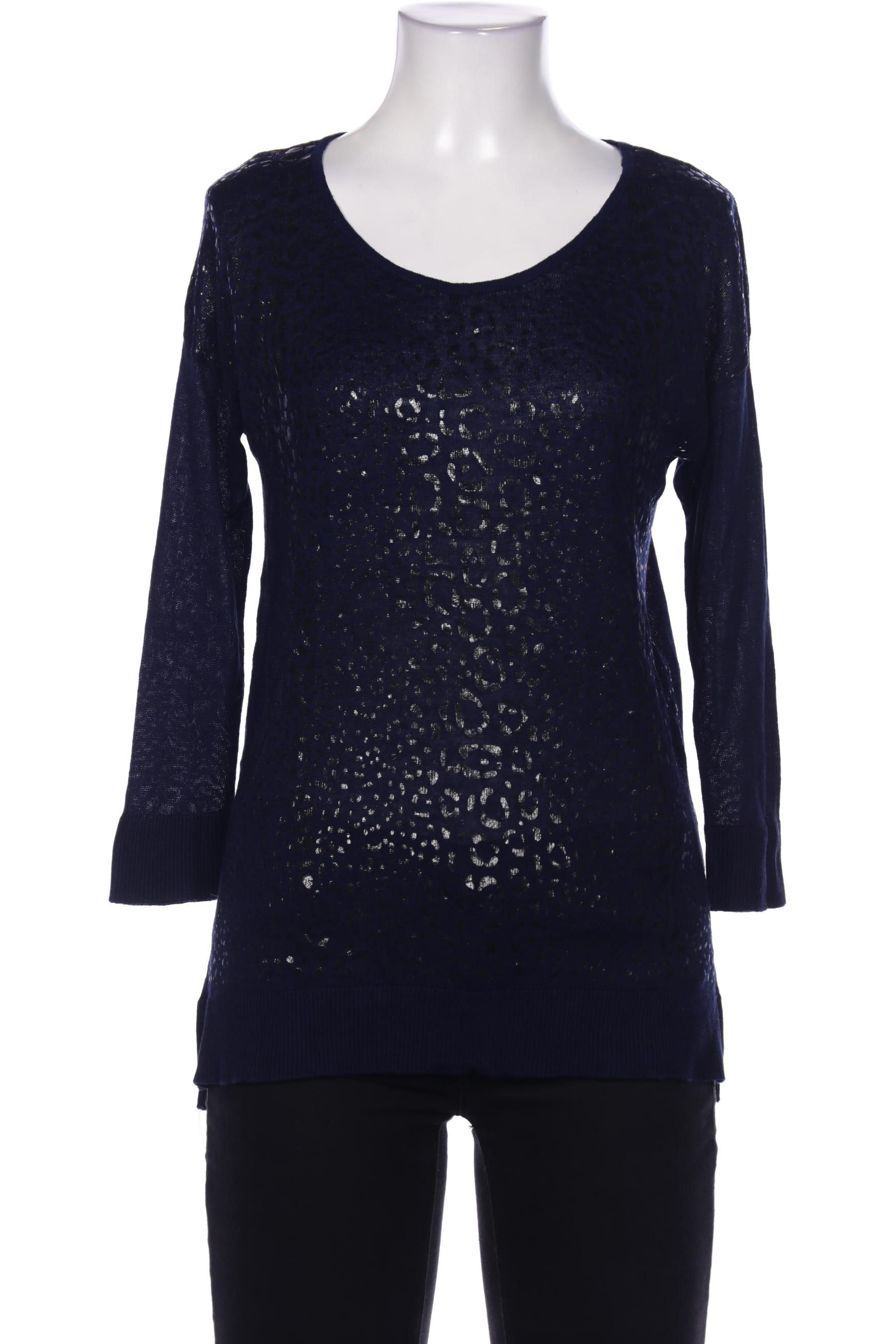

Comma Damen Pullover, marineblau, Gr. 34