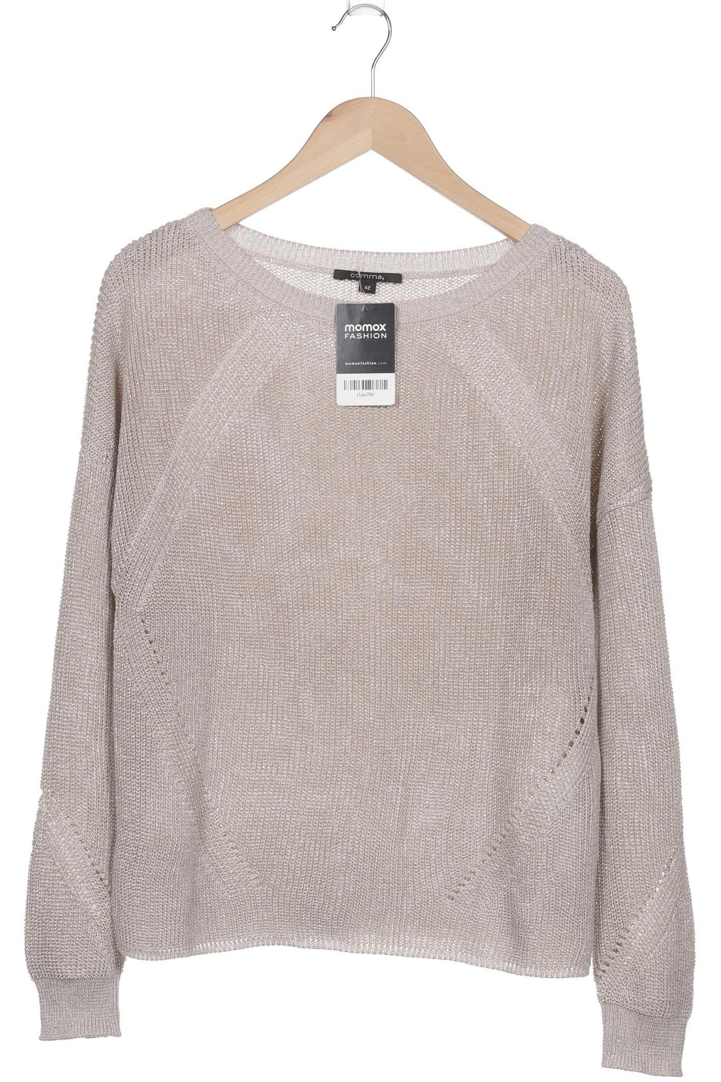 

Comma Damen Pullover, beige, Gr. 42