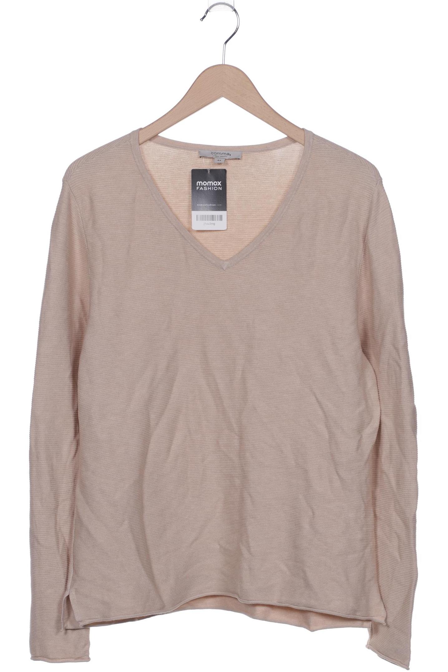 

Comma Damen Pullover, beige, Gr. 44