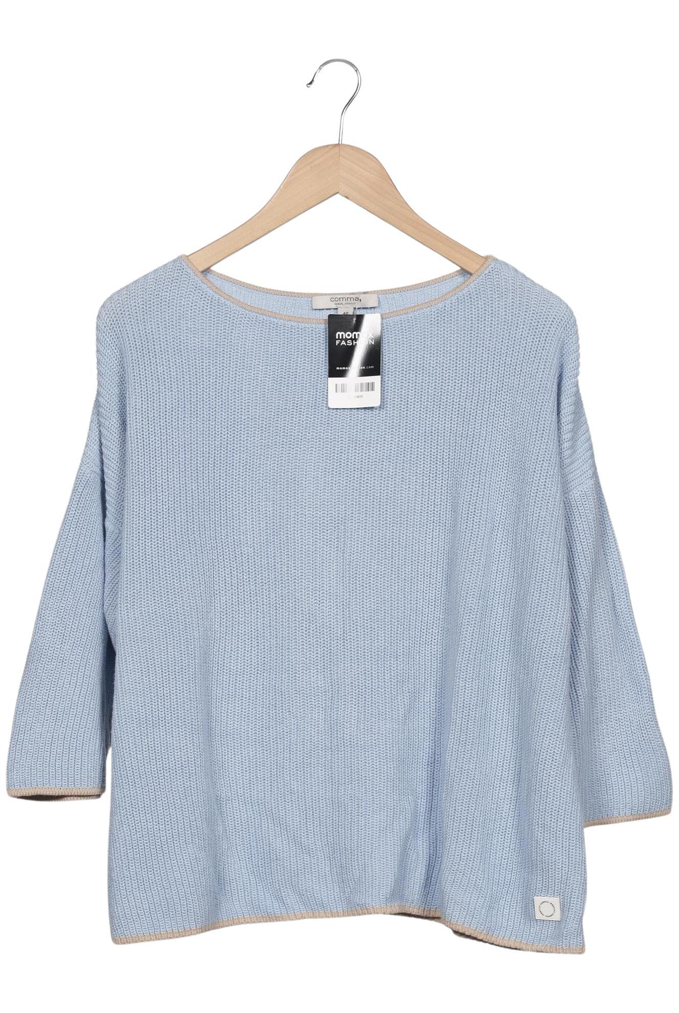 

Comma Damen Pullover, hellblau, Gr. 42