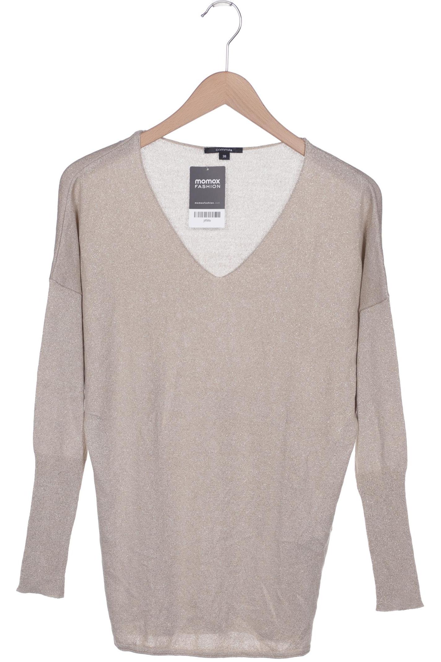 

Comma Damen Pullover, beige, Gr. 38