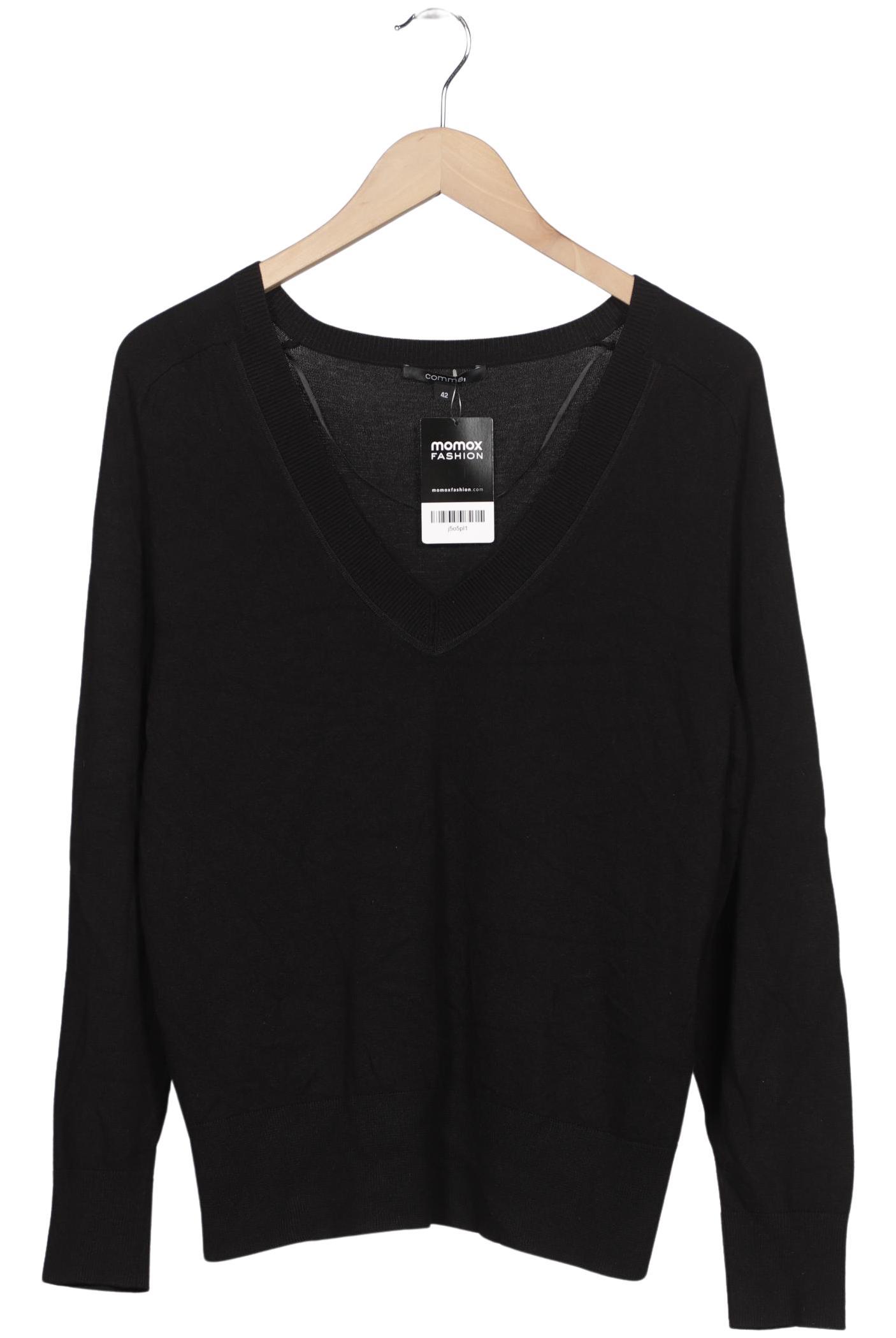 

Comma Damen Pullover, schwarz, Gr. 42