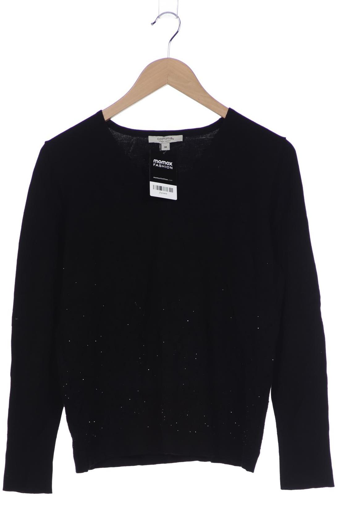 

Comma Damen Pullover, schwarz, Gr. 36