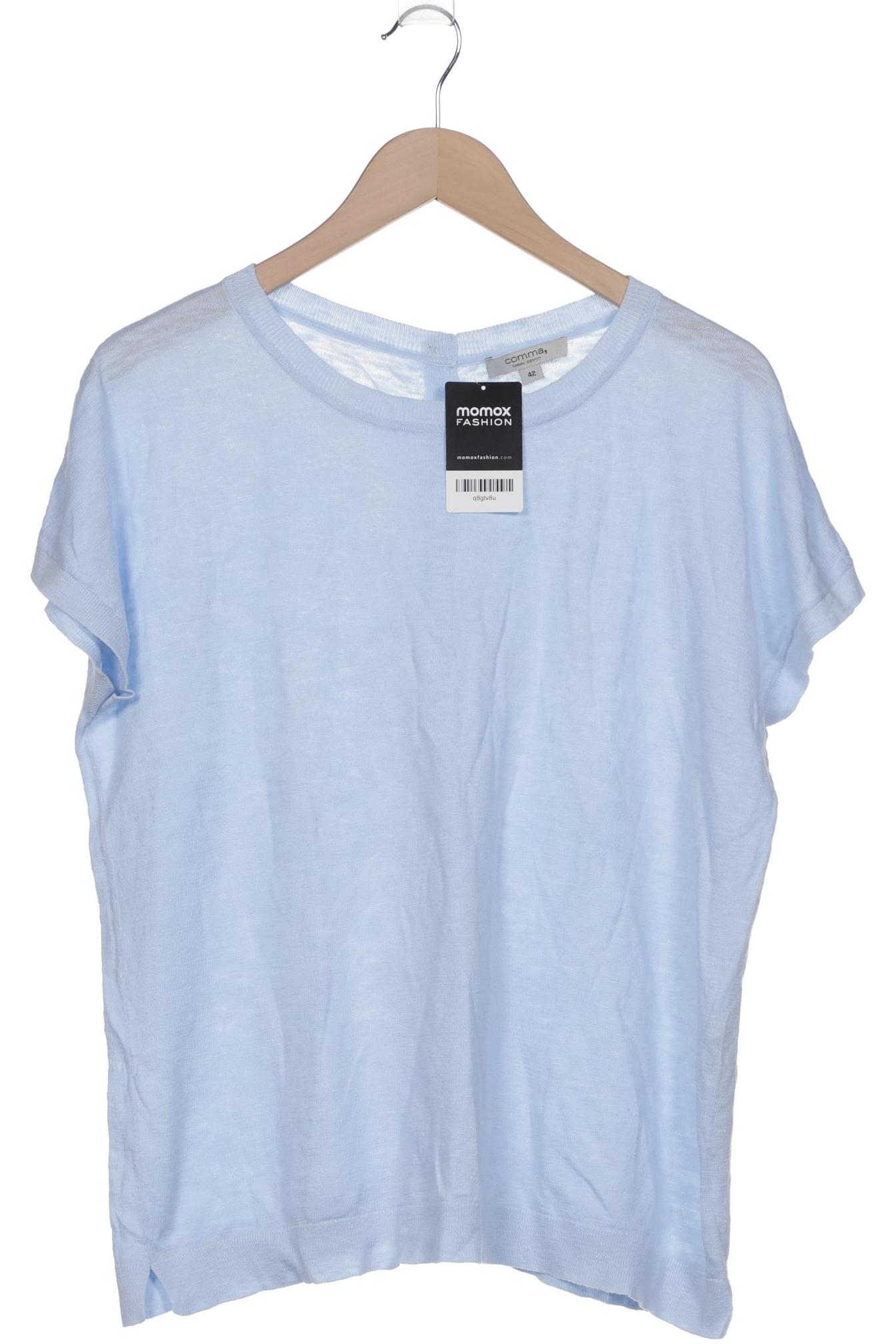 

Comma Damen Pullover, hellblau, Gr. 42