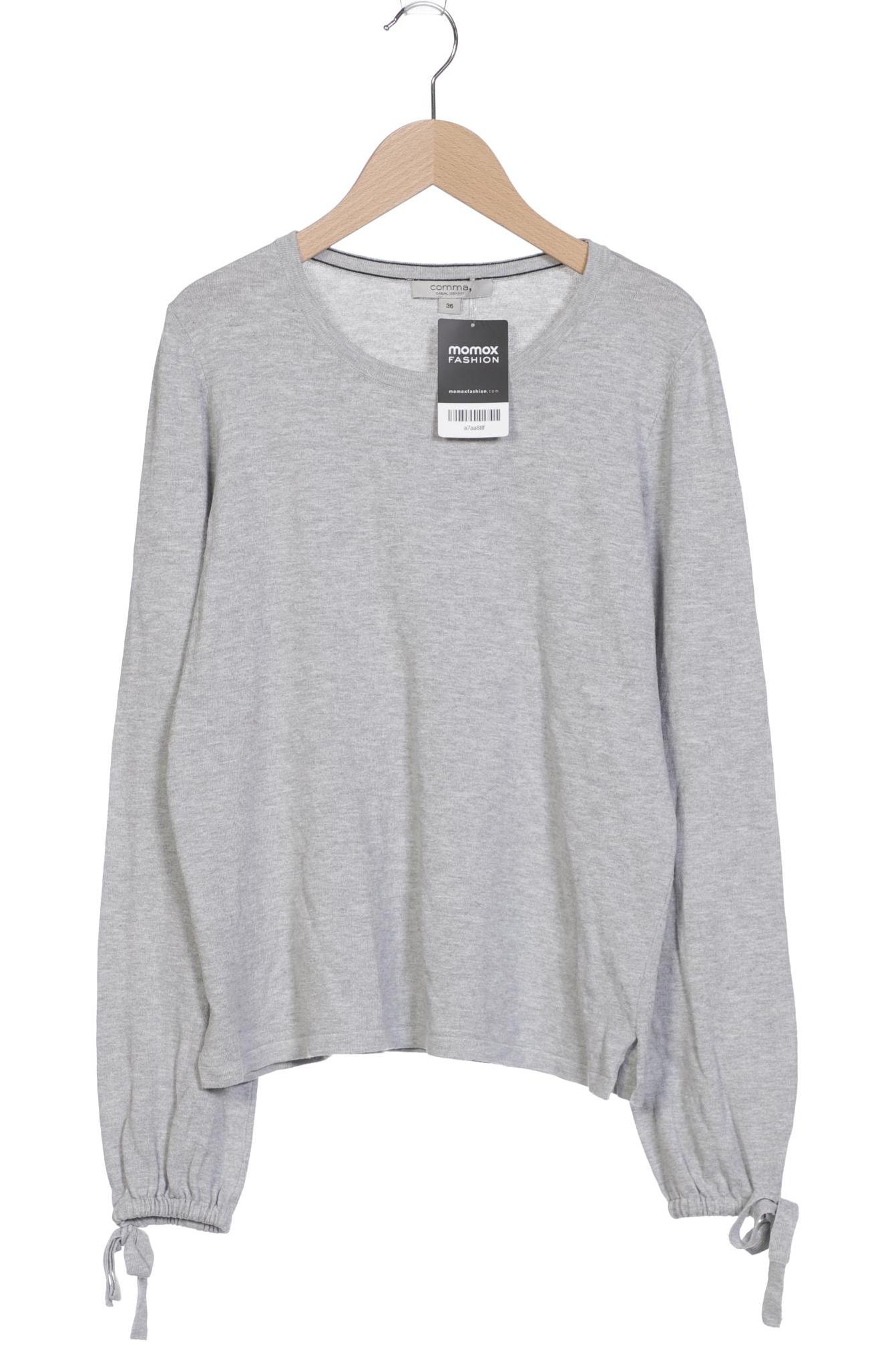 

Comma Damen Pullover, grau, Gr. 36