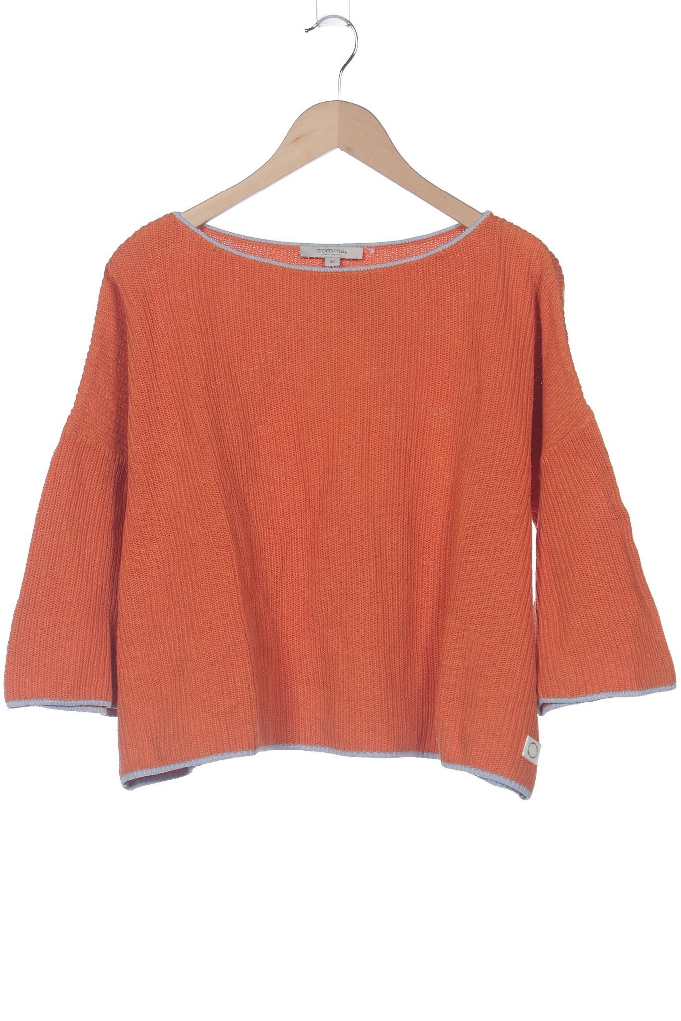 

Comma Damen Pullover, orange, Gr. 42