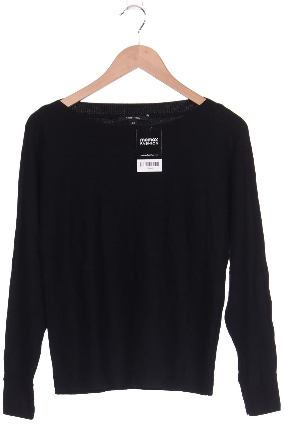 

Comma Damen Pullover, schwarz