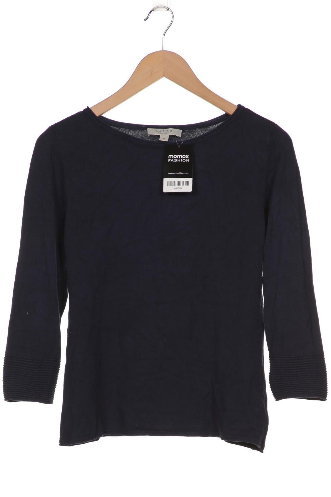 

Comma Damen Pullover, marineblau