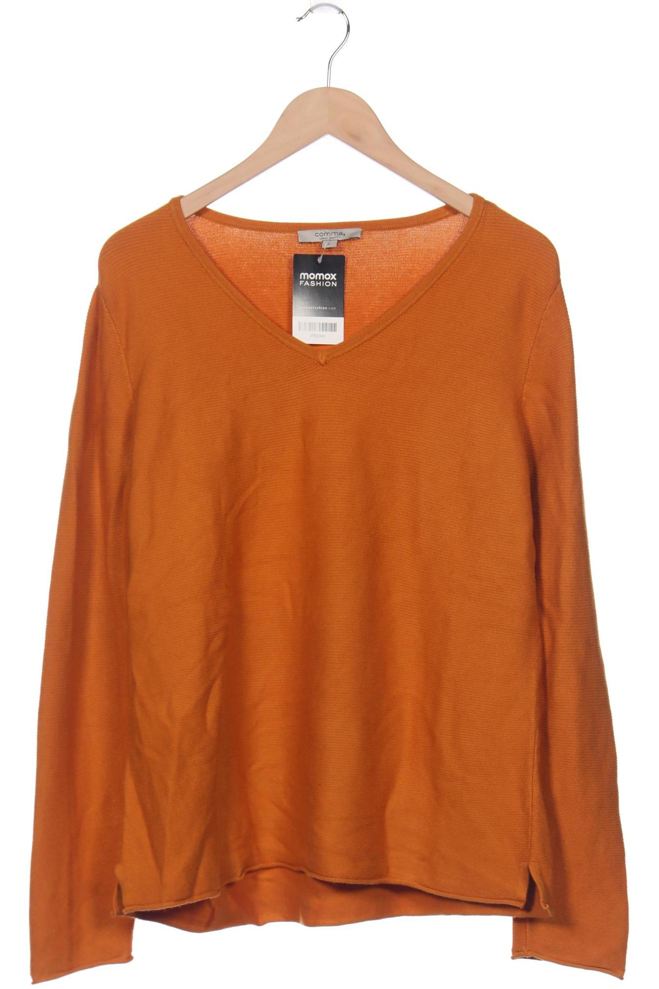 

Comma Damen Pullover, orange, Gr. 42