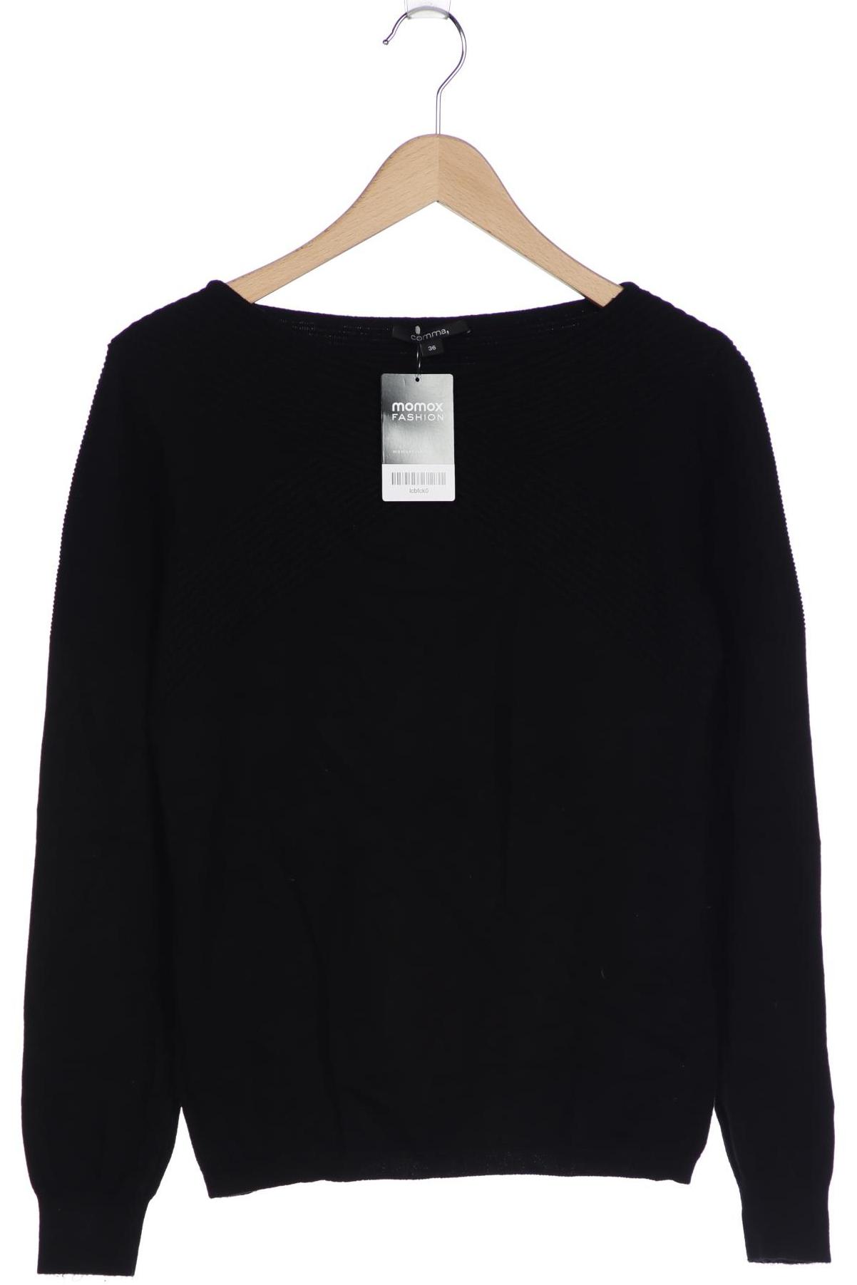 

Comma Damen Pullover, schwarz, Gr. 36
