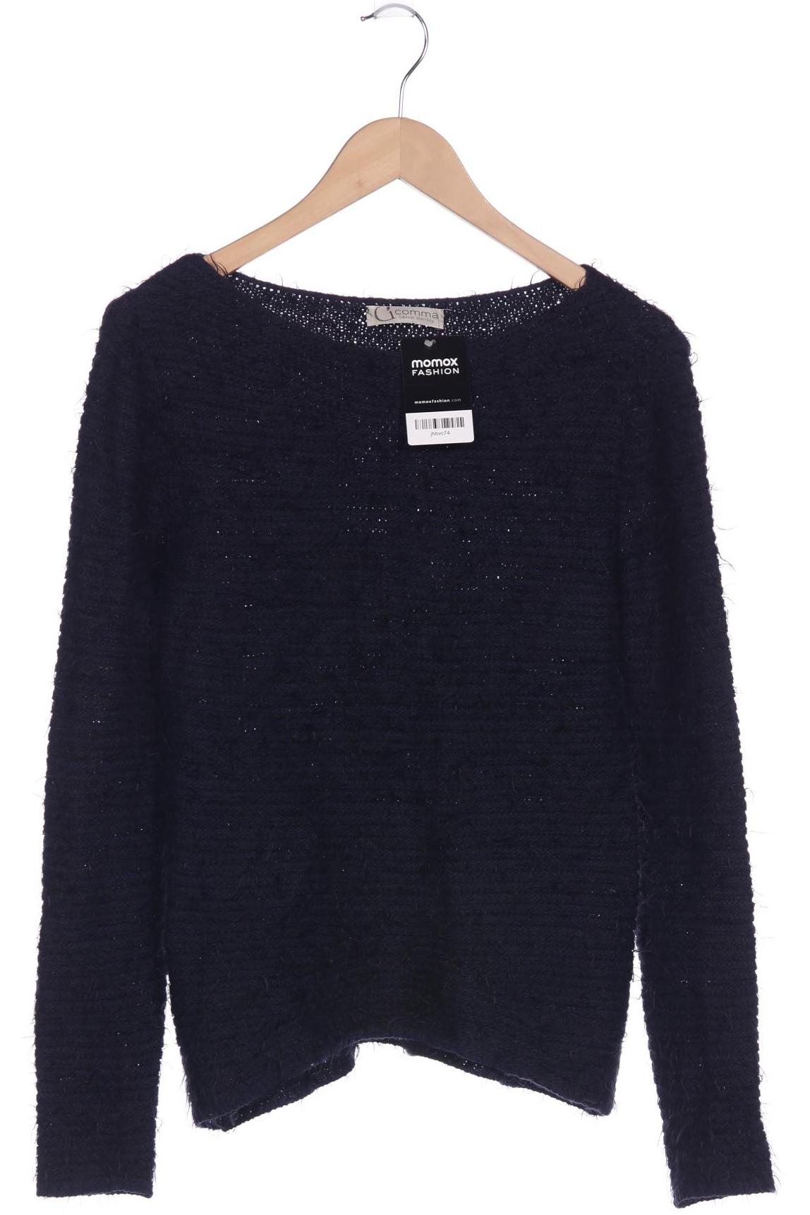 

Comma Damen Pullover, marineblau, Gr. 40