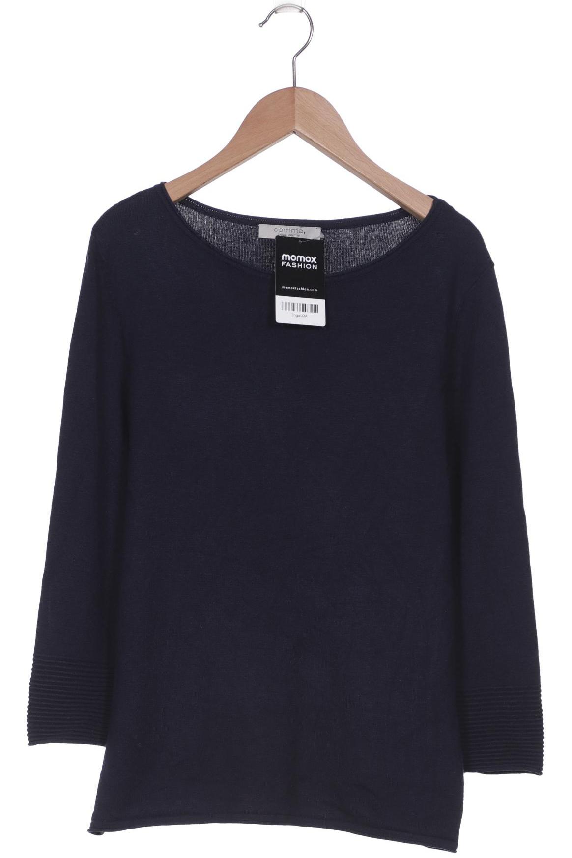 

Comma Damen Pullover, marineblau