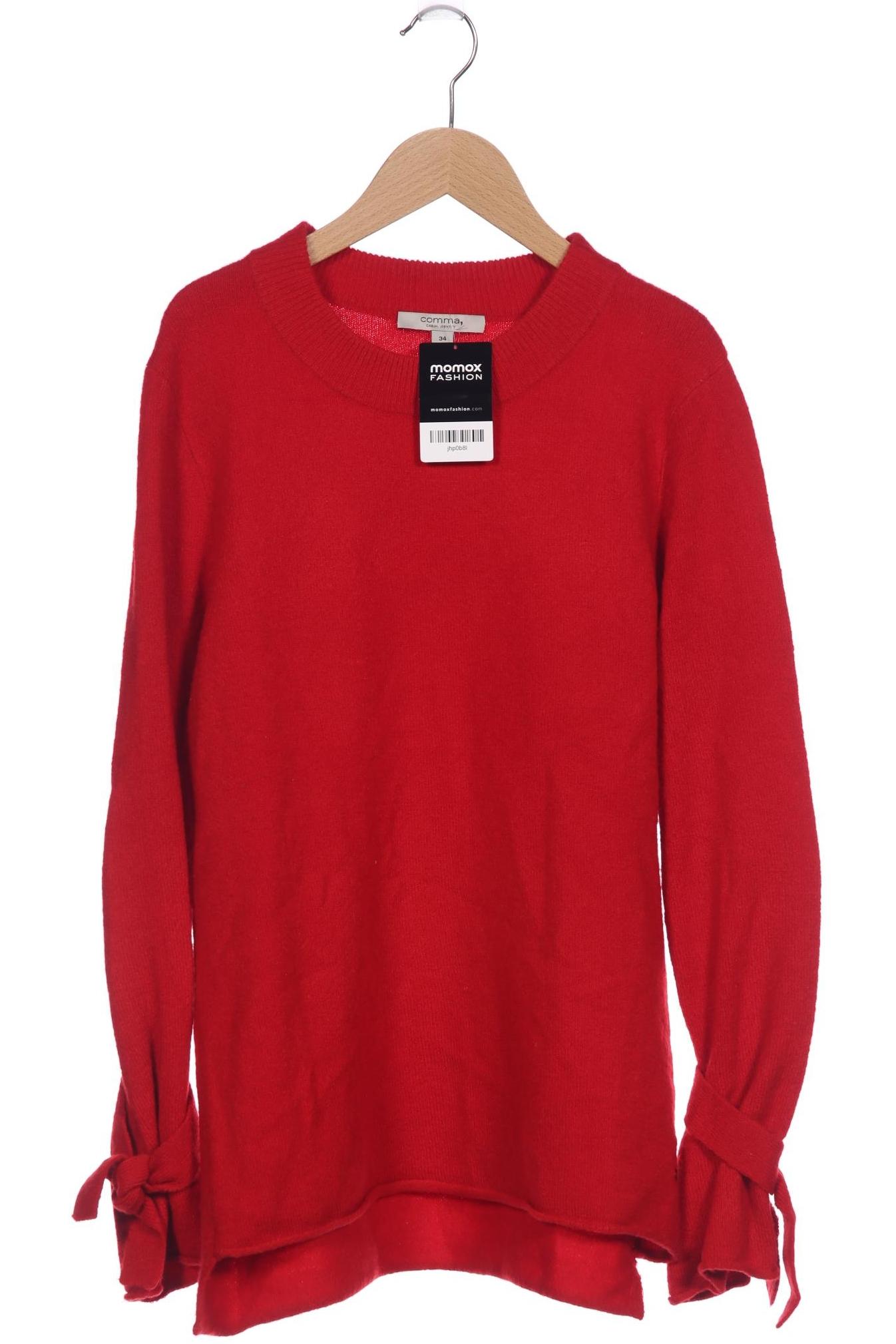 

Comma Damen Pullover, rot, Gr. 34