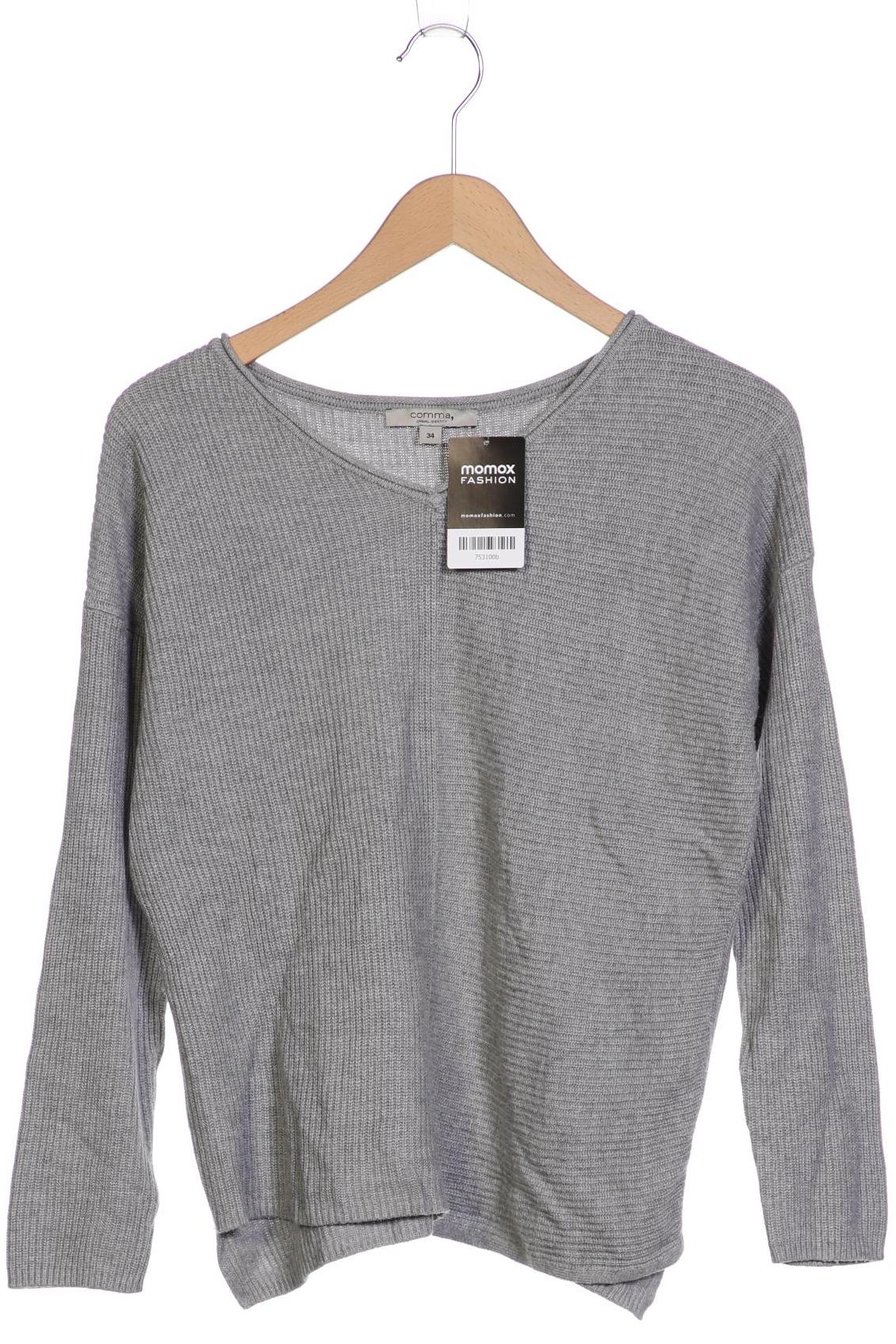 

Comma Damen Pullover, grau, Gr. 34