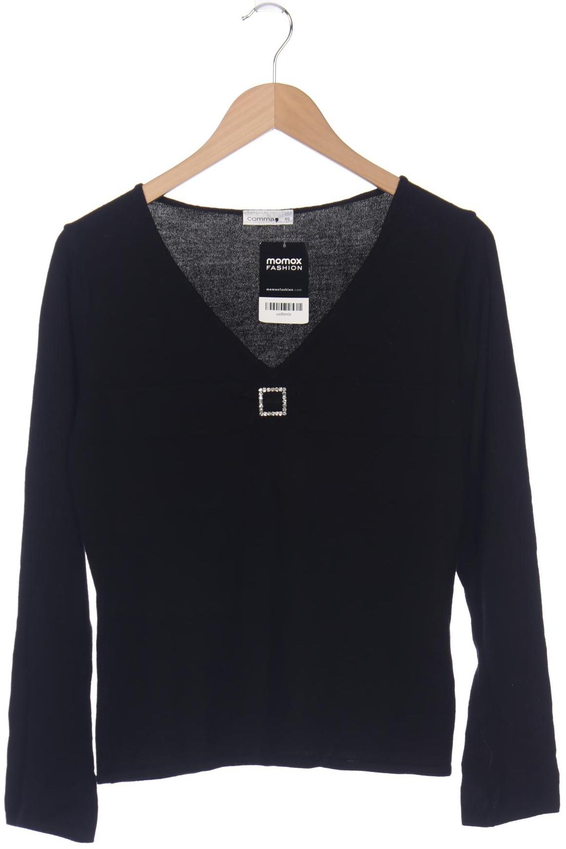 

Comma Damen Pullover, schwarz, Gr. 40