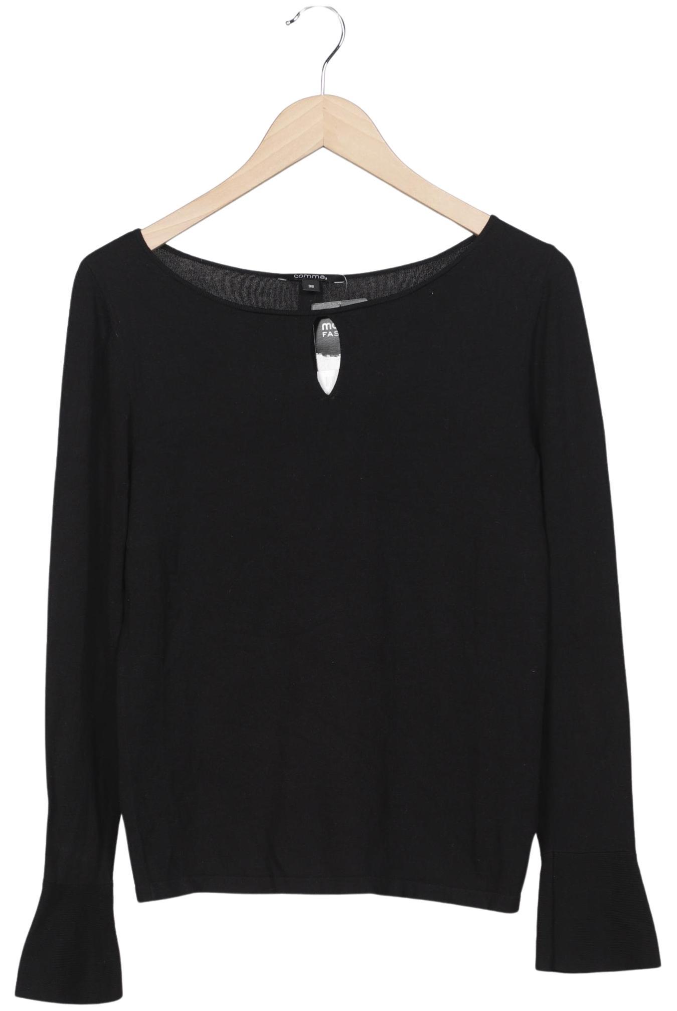 

Comma Damen Pullover, schwarz, Gr. 38