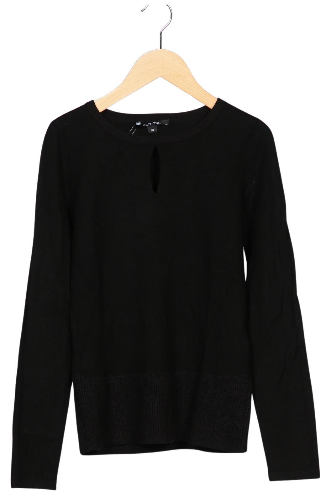 

Comma Damen Pullover, schwarz, Gr. 34
