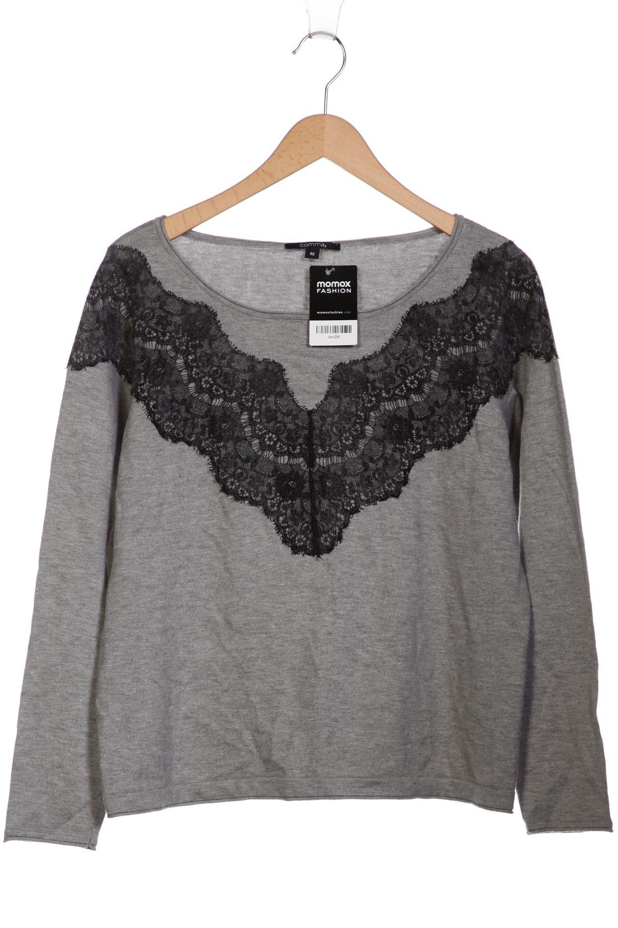

Comma Damen Pullover, grau, Gr. 46