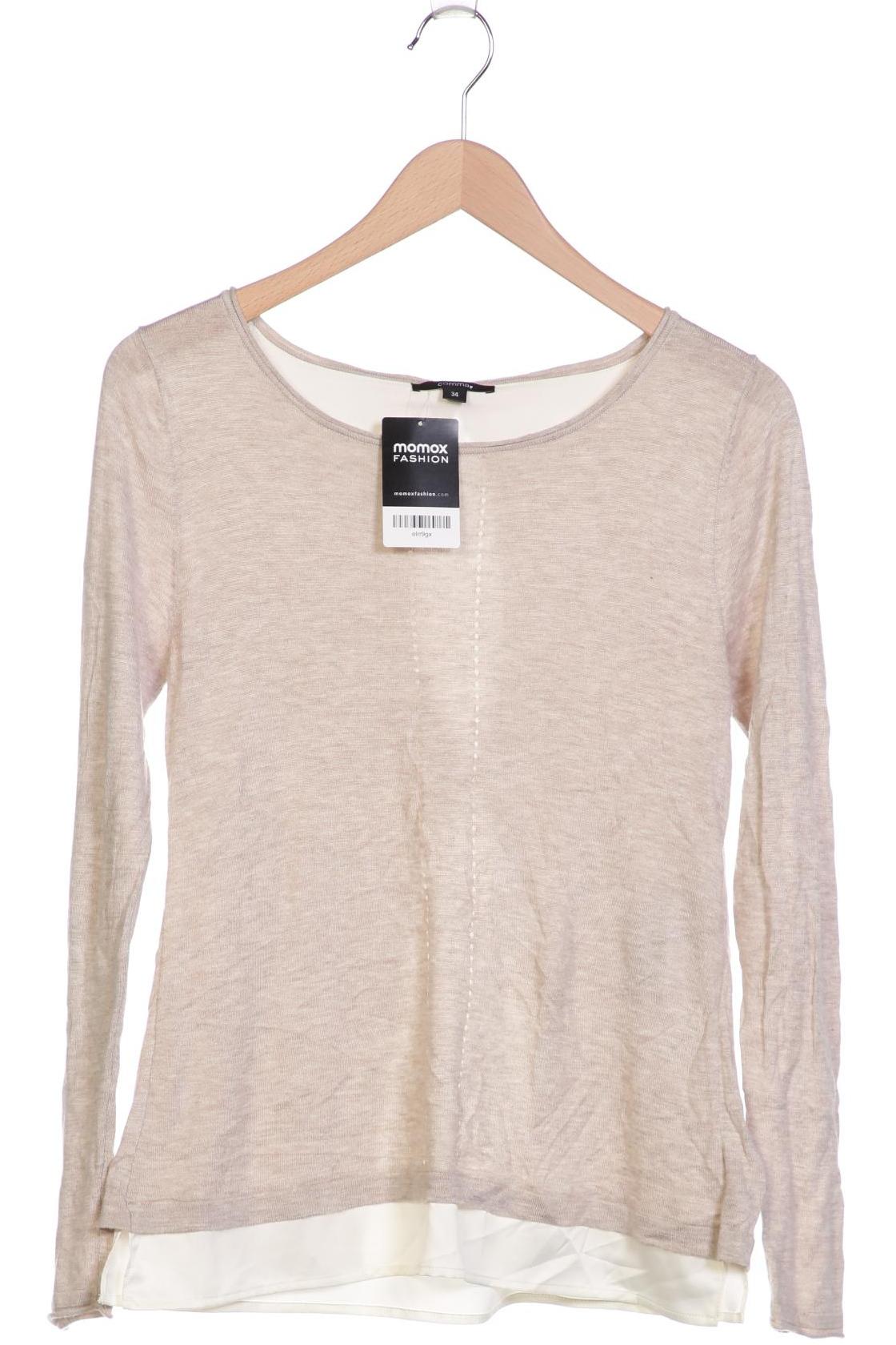 

Comma Damen Pullover, beige, Gr. 34