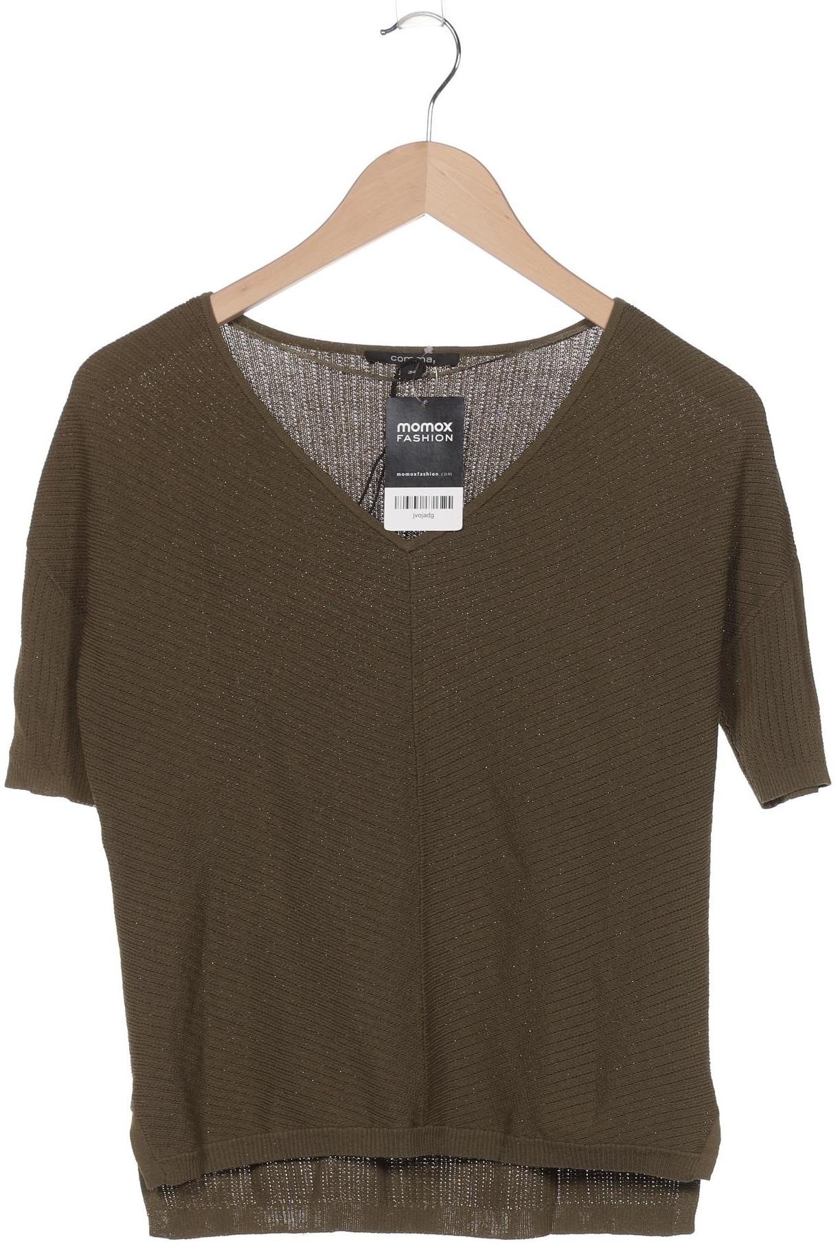 

Comma Damen Pullover, grün, Gr. 34