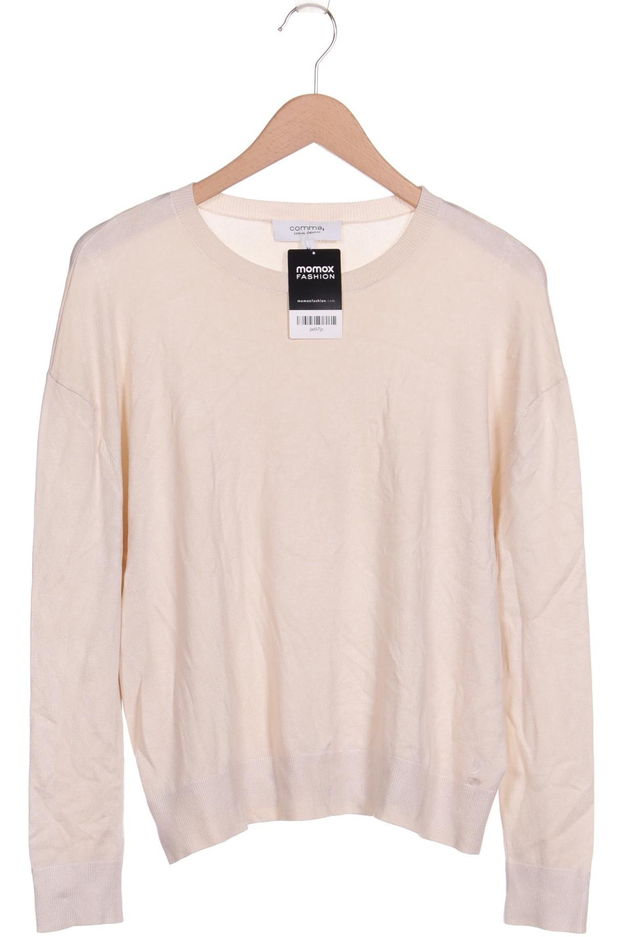 

Comma Damen Pullover, cremeweiß, Gr. 34