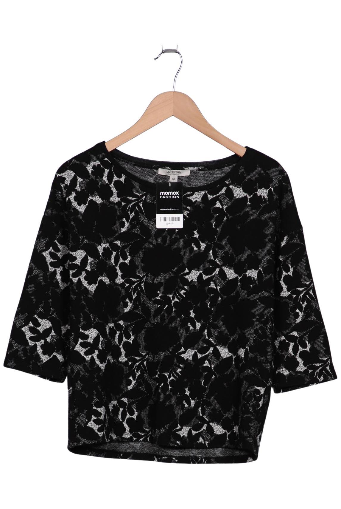 

Comma Damen Pullover, schwarz, Gr. 36