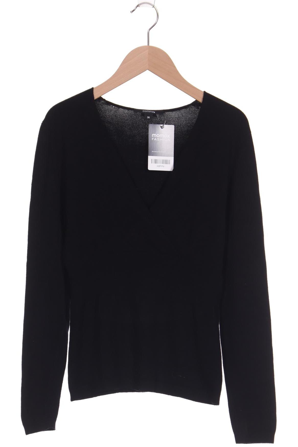 

Comma Damen Pullover, schwarz