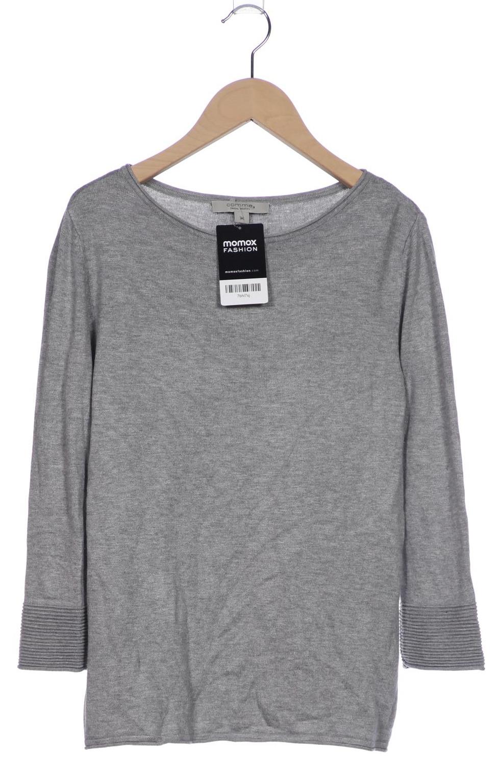 

Comma Damen Pullover, grau, Gr. 34