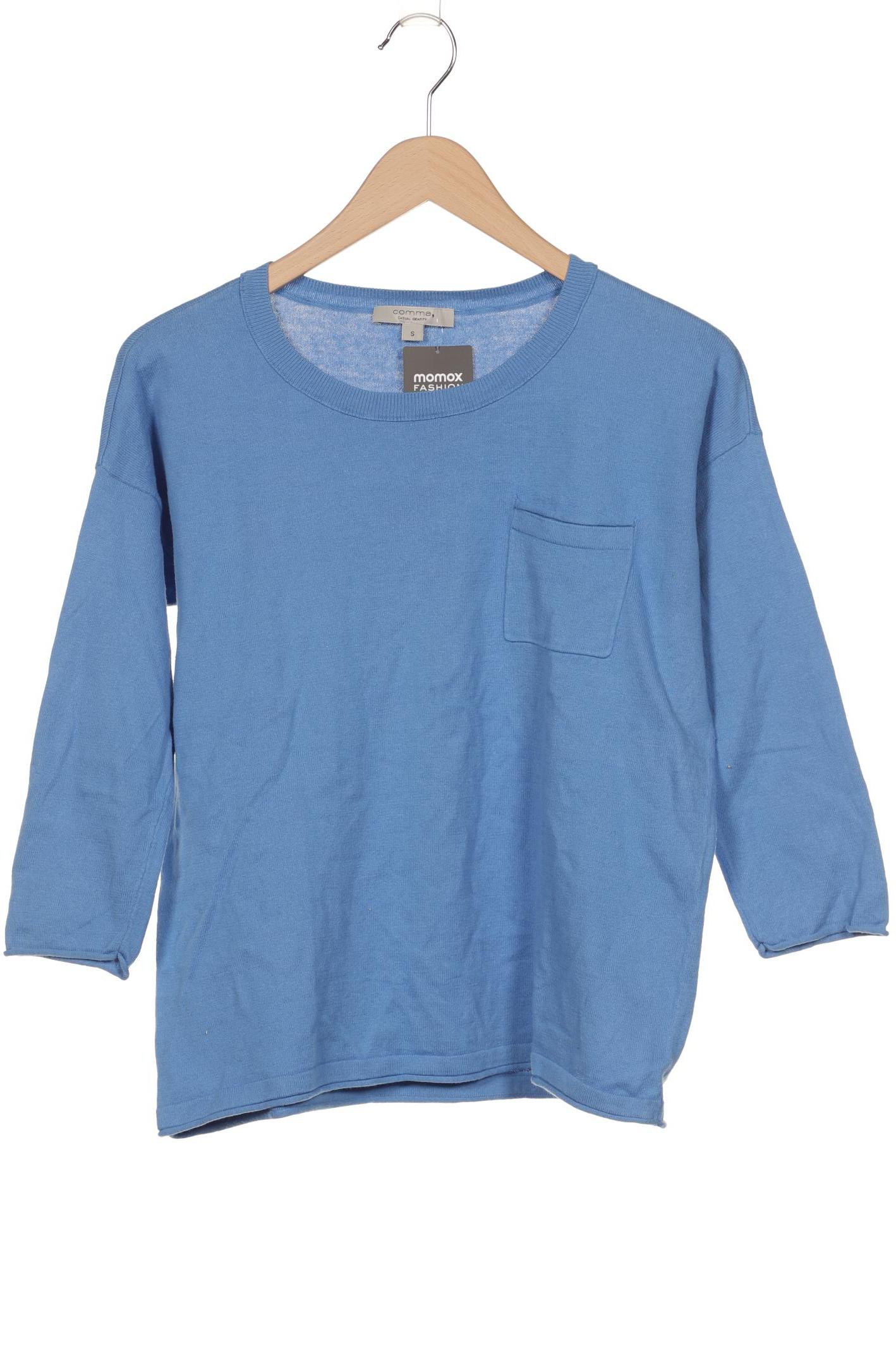 

Comma Damen Pullover, hellblau