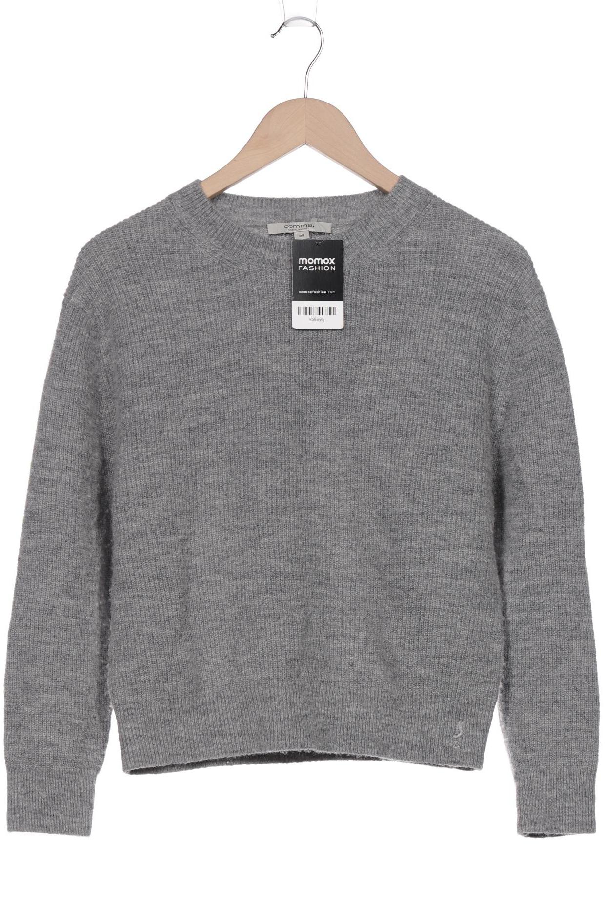 

Comma Damen Pullover, grau